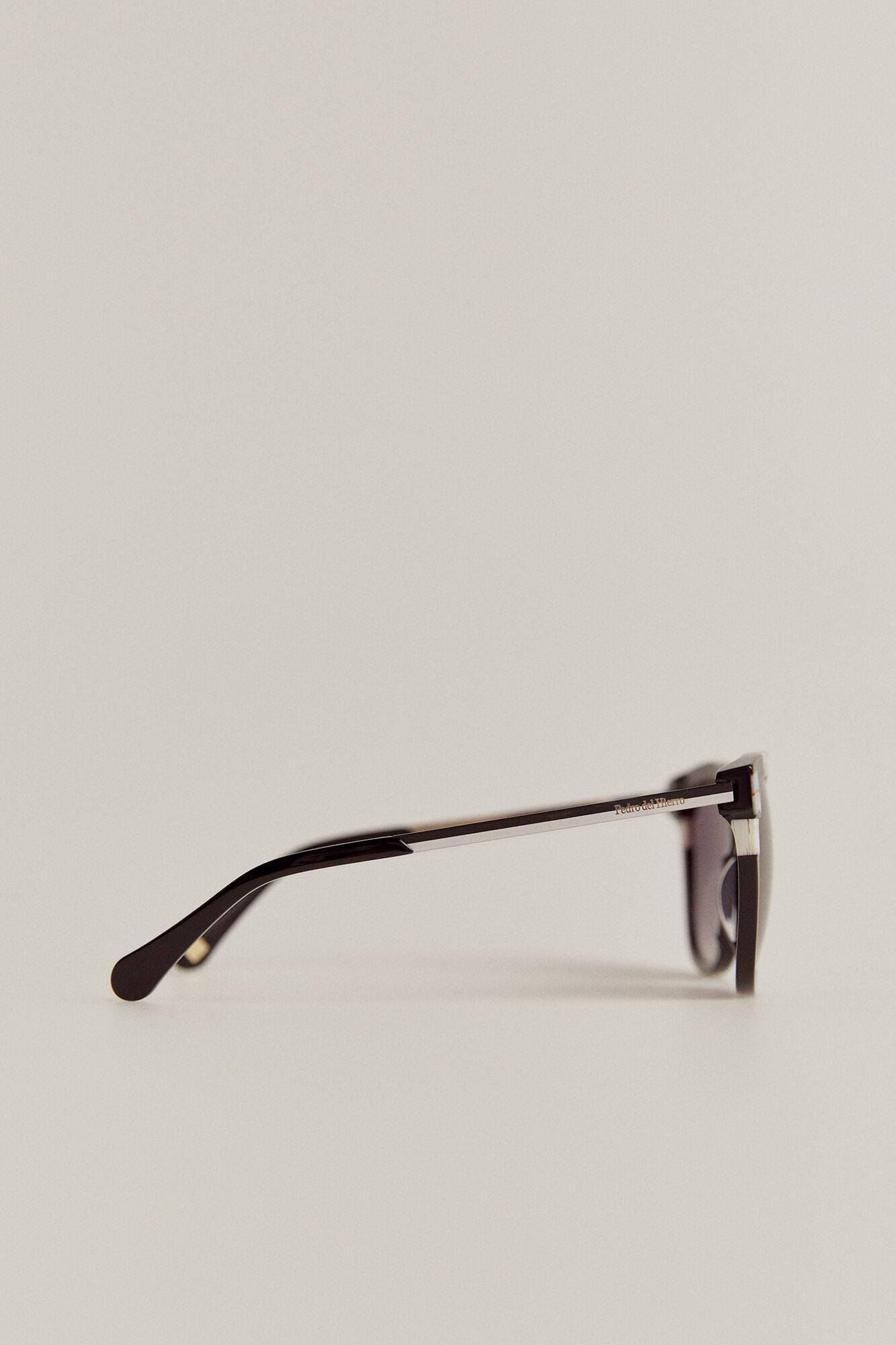 Pedro del Hierro Black and white tortoiseshell sunglasses Black