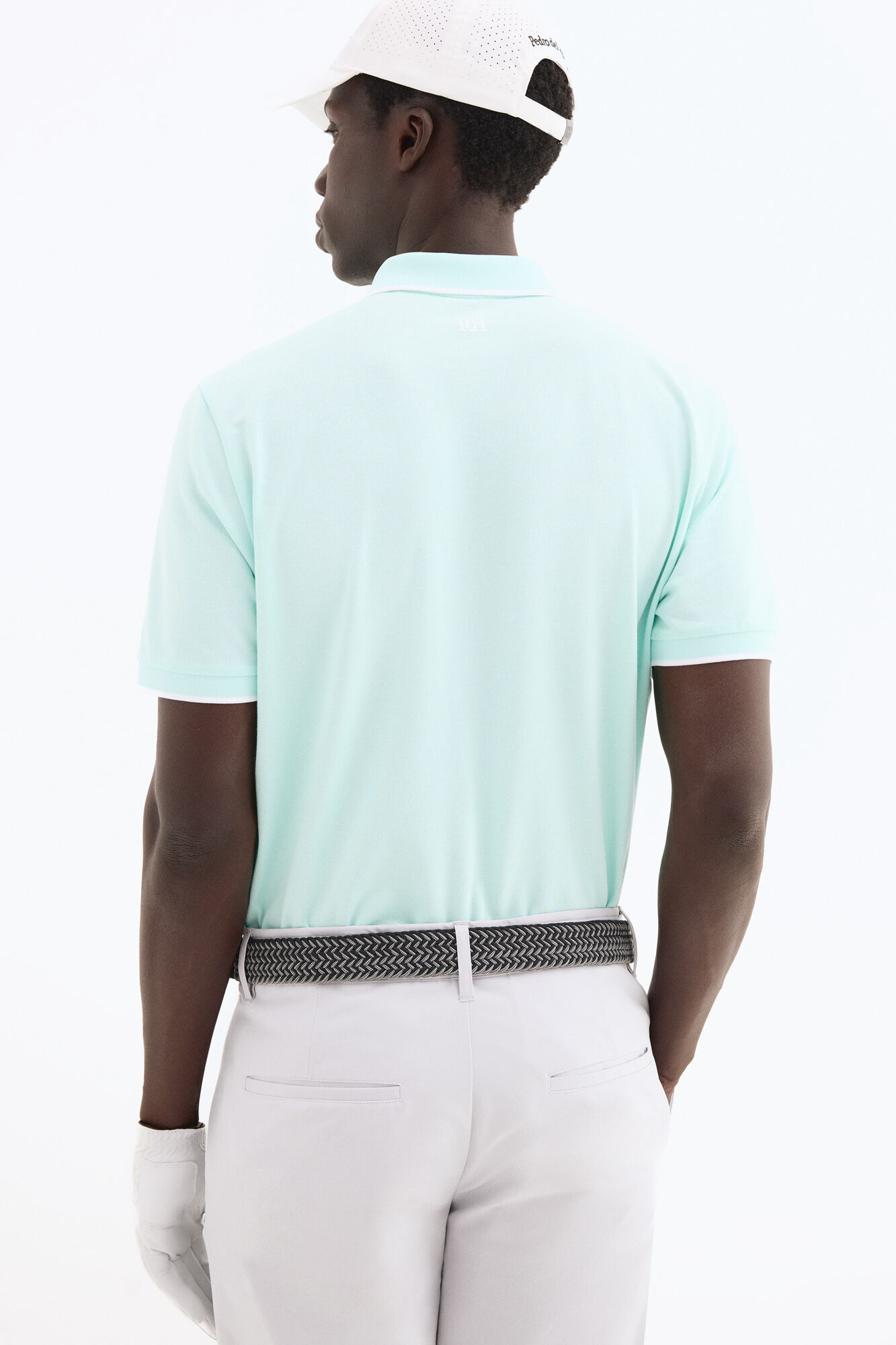 Pedro del Hierro Polo liso golf Turquesa