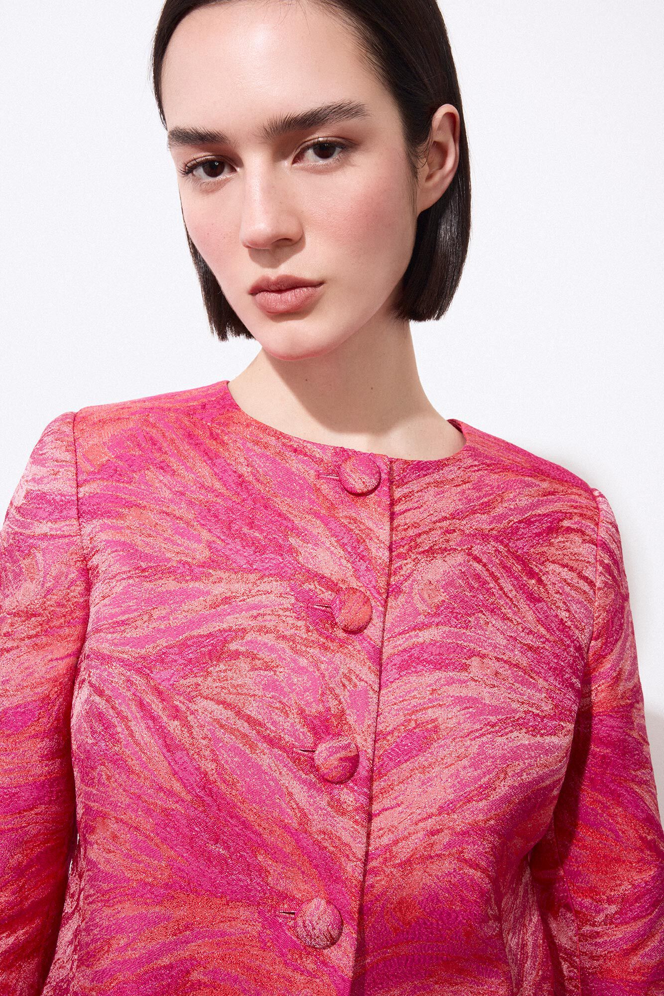 Pedro del Hierro Gold blazer Pink