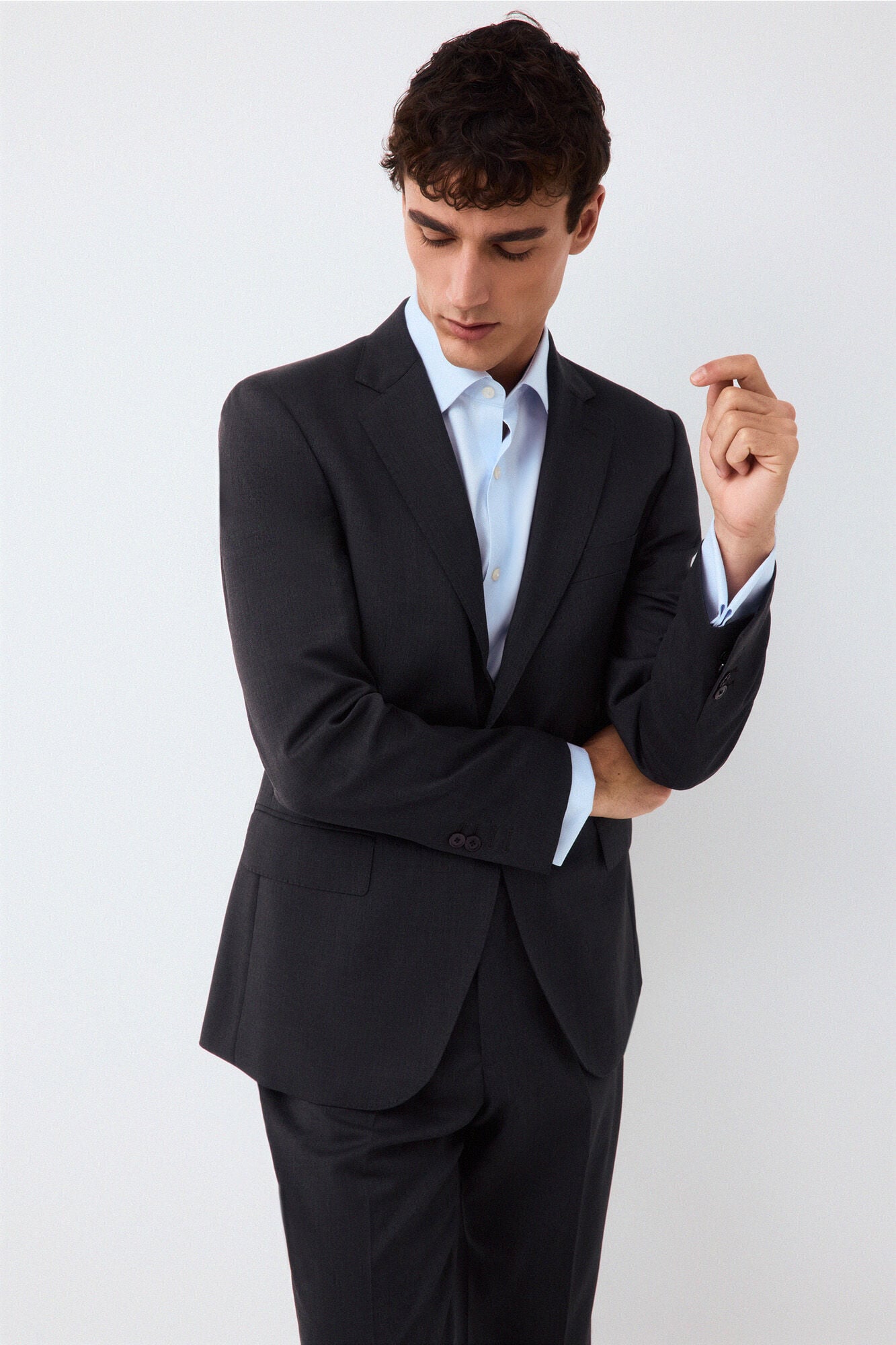 Pedro del Hierro Tailored basic coordinated suit jacket