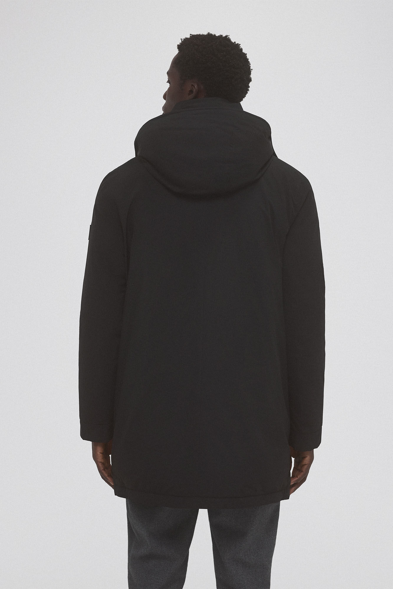 Pedro del Hierro Parka con desmontable Negro