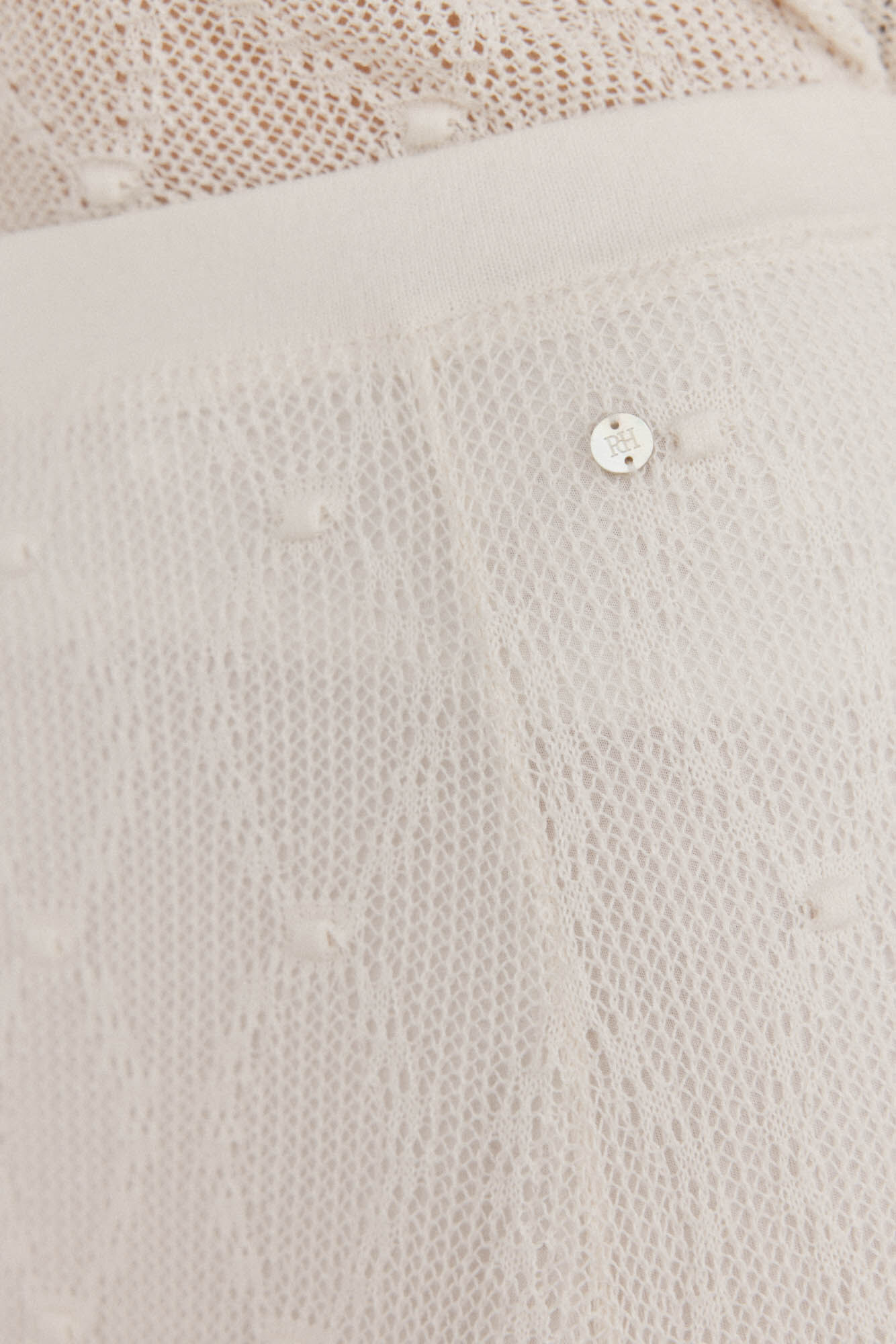 Pedro del Hierro jersey-knit structured knit skirt parade White