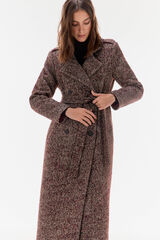 TFP by Tamara Falcó Double double-breasted coat Grey