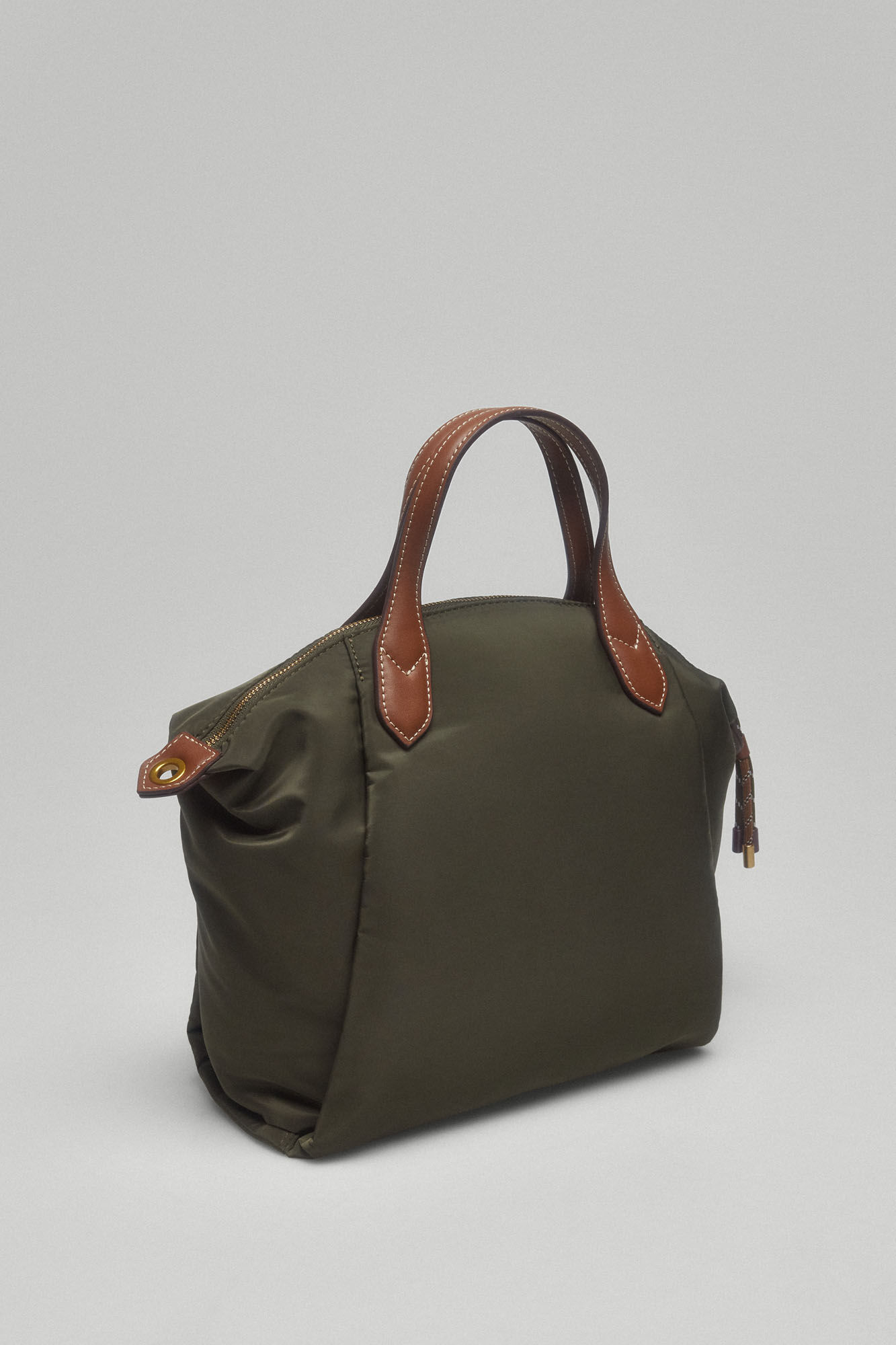 Pedro del Hierro Nylon shopper bag Green