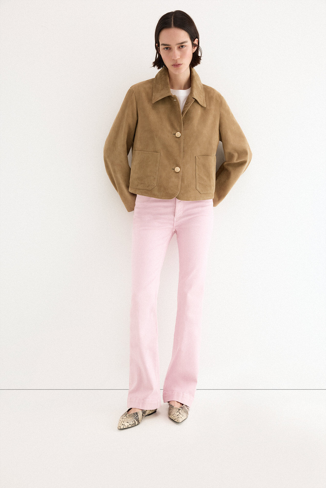 Pedro del Hierro Push up flare jeans Pink
