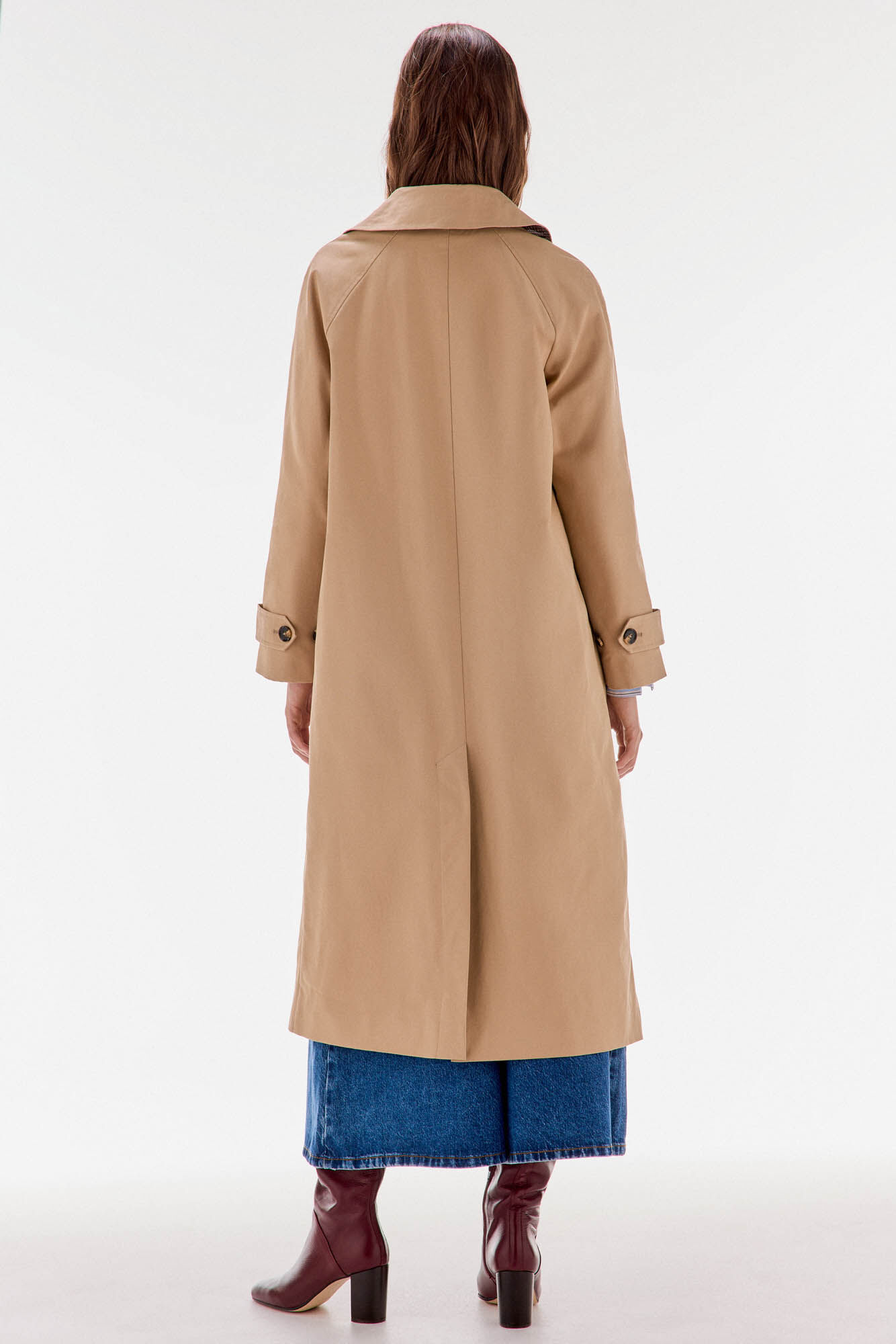 TFP by Tamara Falc&oacute; Parka comprida capuz Beige