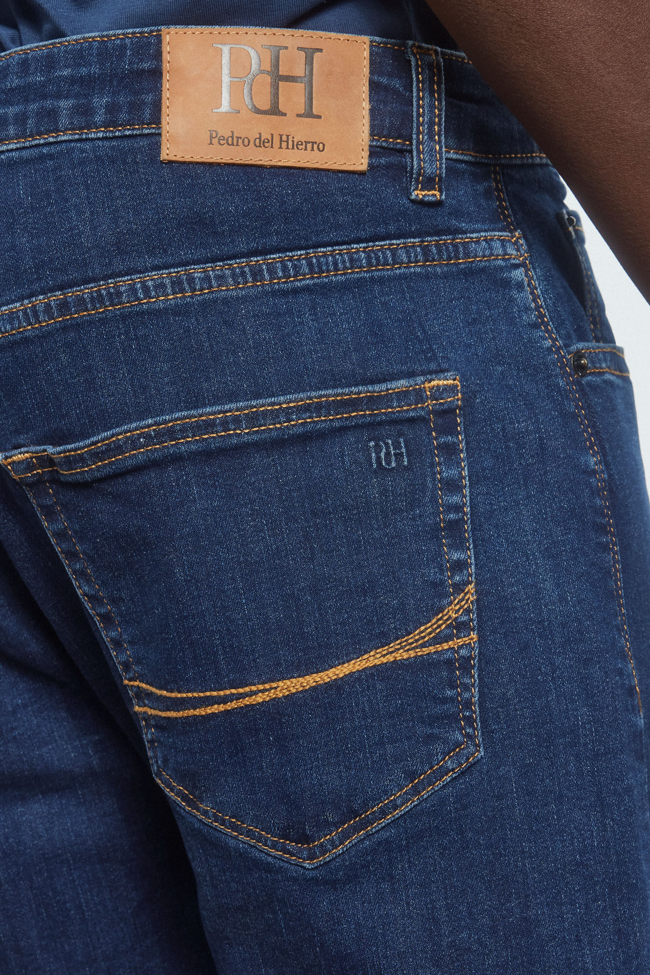 Pedro del Hierro Regular fit Premium Flex lightweight jeans Blue