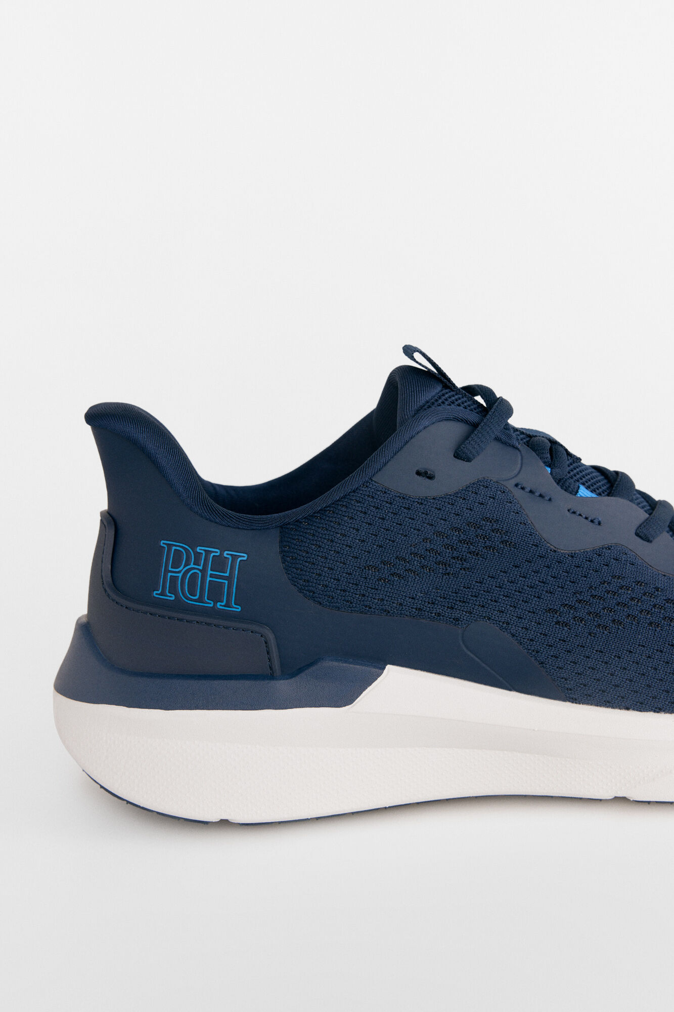 Pedro del Hierro Sapato t&ecirc;xtil com atacadores Azul