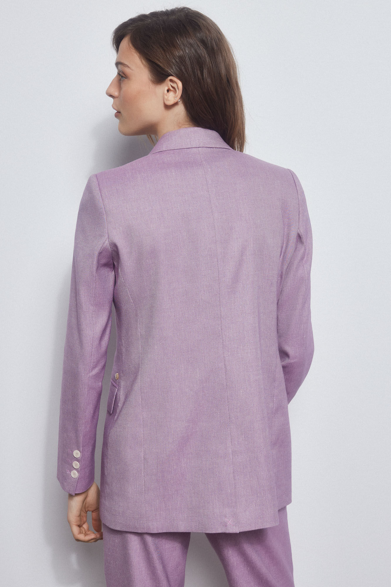 Pedro del Hierro Blazer with lapel Purple