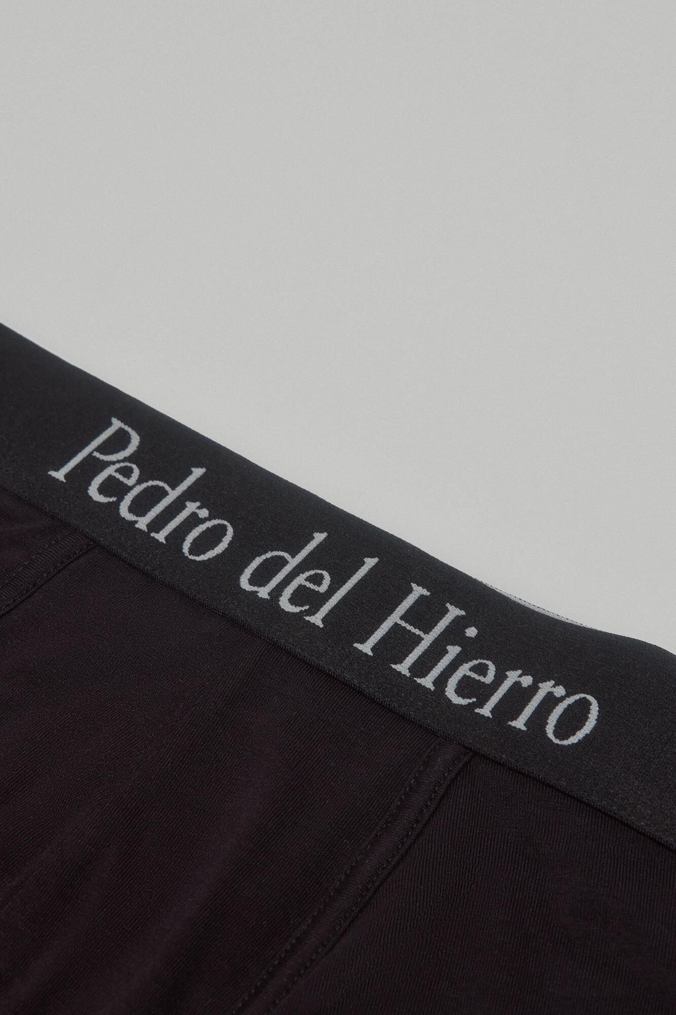 Pedro del Hierro Plain jersey-knit short boxers Black