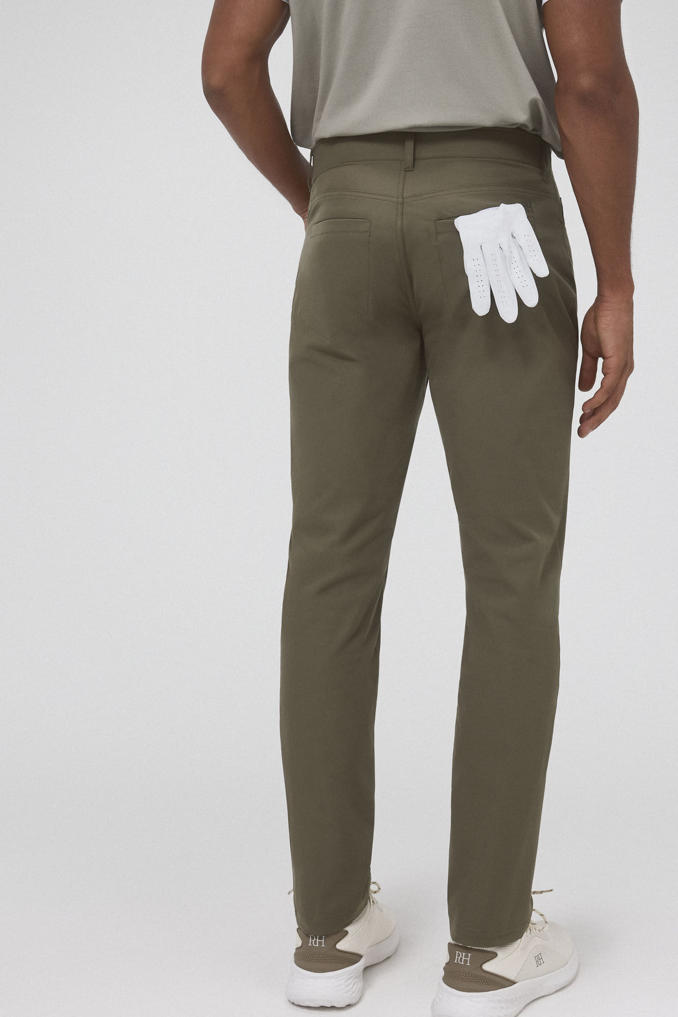 Pedro del Hierro 5 pocket golf pants Green