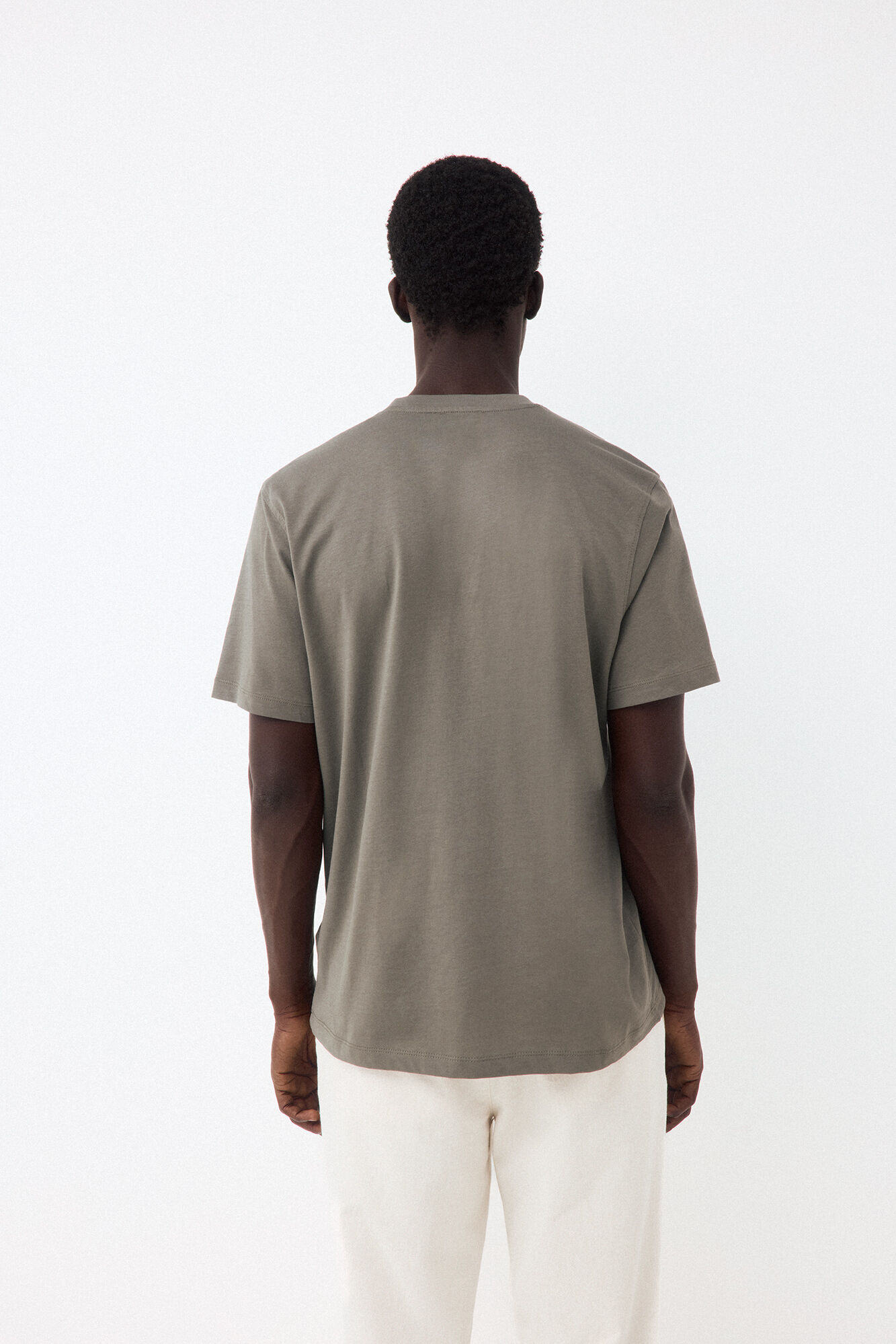 Pedro del Hierro T-shirt with logo and text Green