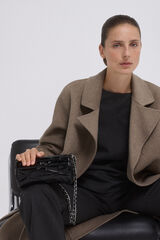 Pedro del Hierro Doubleface dressing gown coat Grey