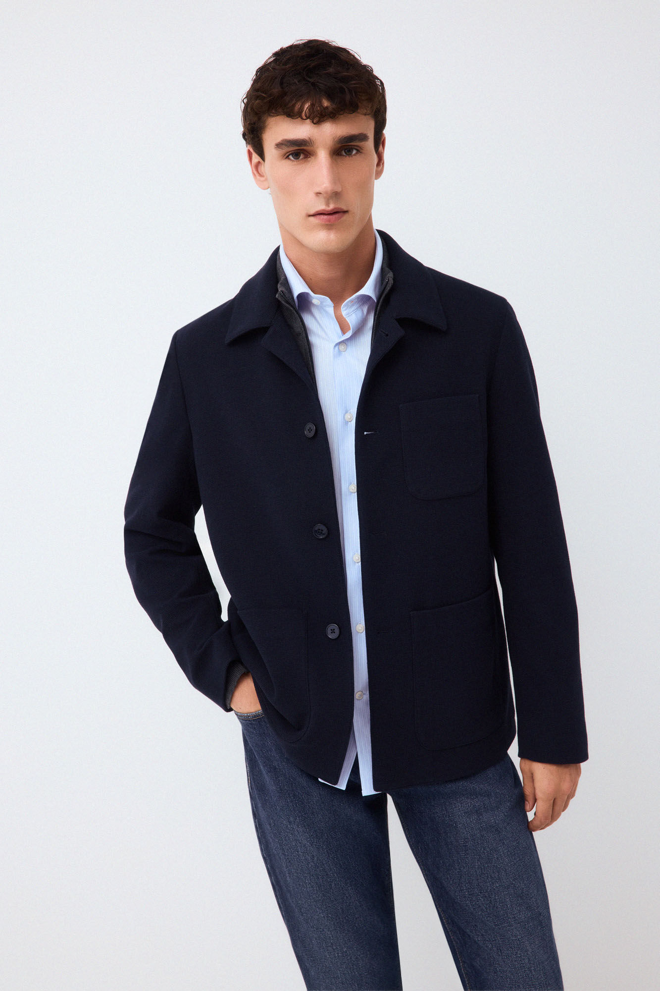 Pedro del Hierro Knit overshirt