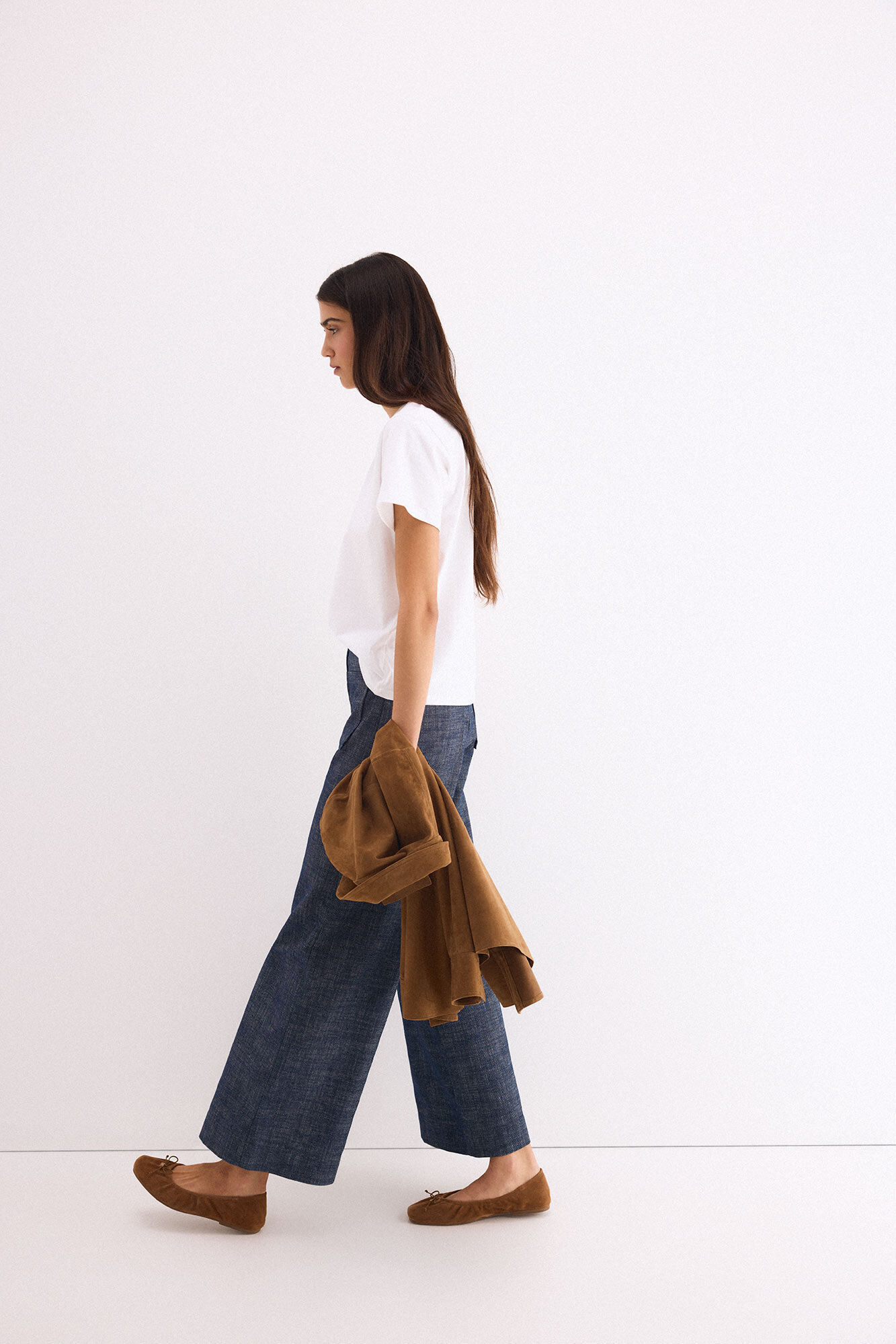 Pedro del Hierro T-shirt de contraste pedro del hierro Branco