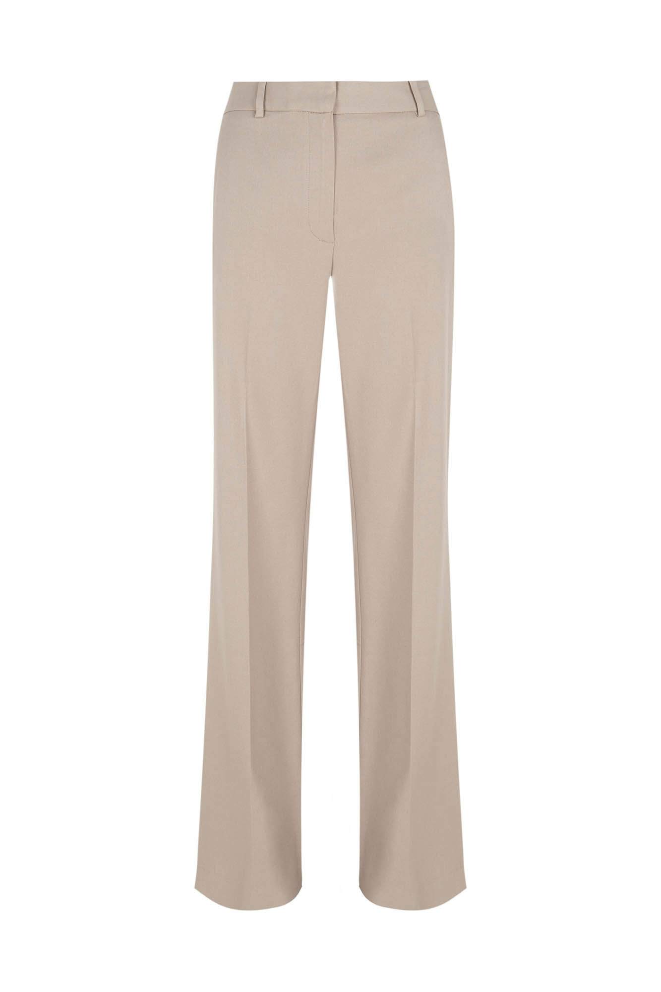 Pedro del Hierro Straight long suit trousers Grey