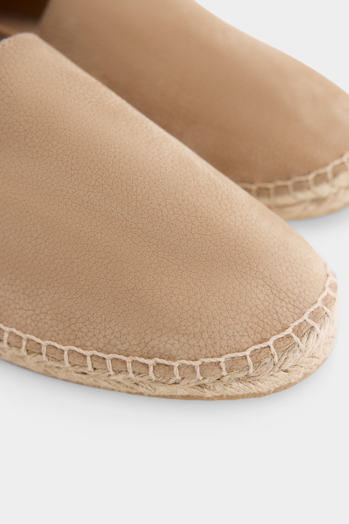 Pedro del Hierro Leather espadrille Brown