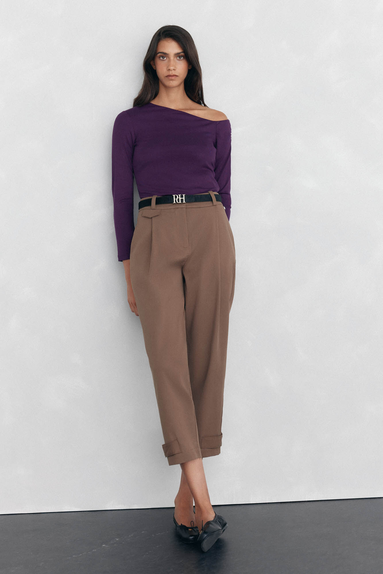 Pedro del Hierro Adjustable hem pants