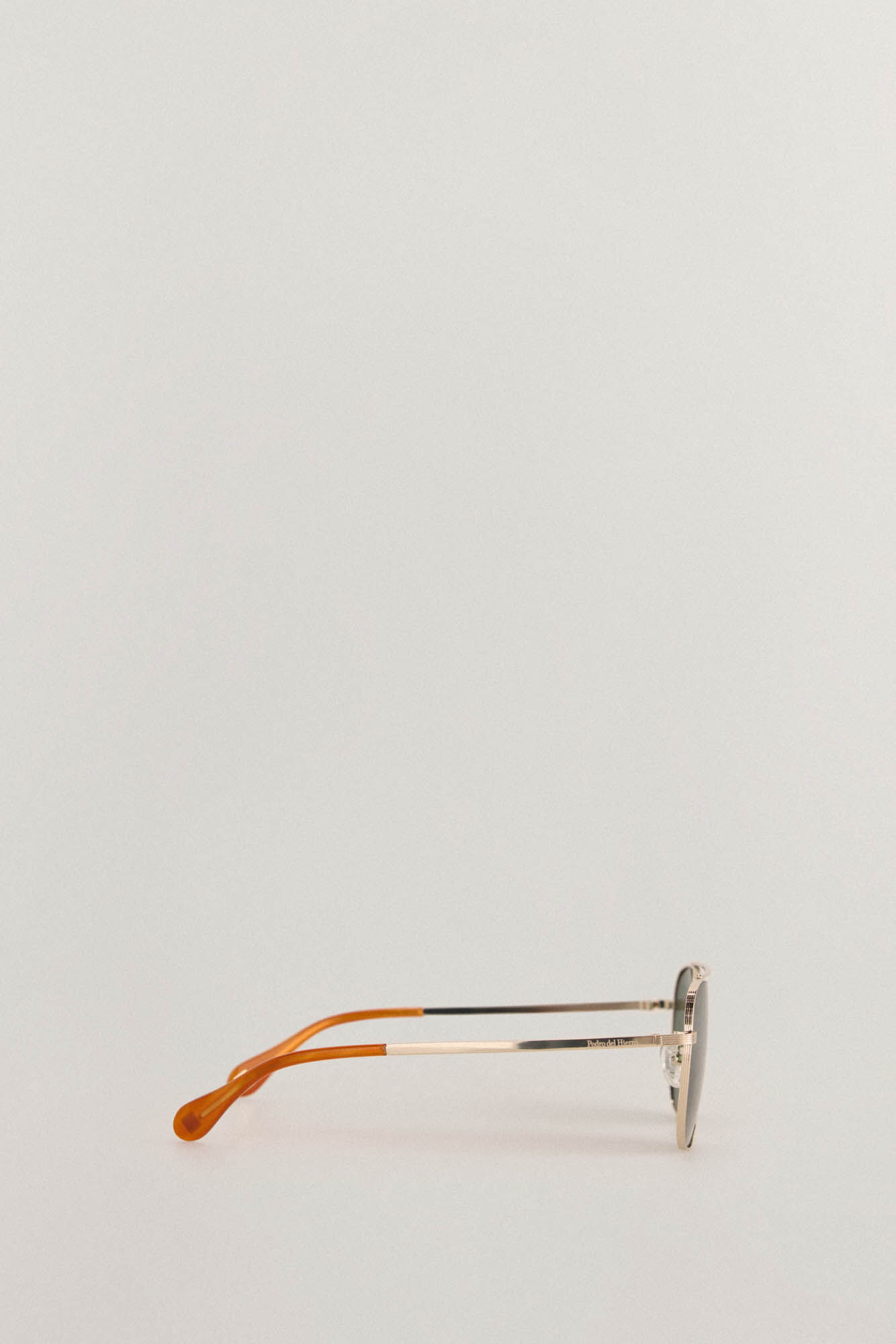 Pedro del Hierro &Oacute;culos de piloto masculino Amarelo