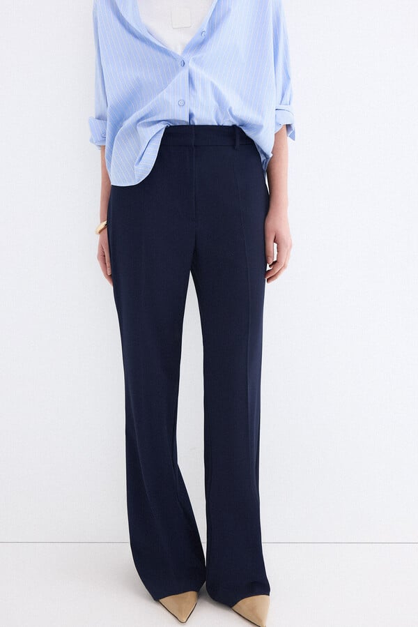 Flare suit trousers | Women's trousers | Pedro del Hierro Flare suit trousers | Women's trousers | Pedro del Hierro