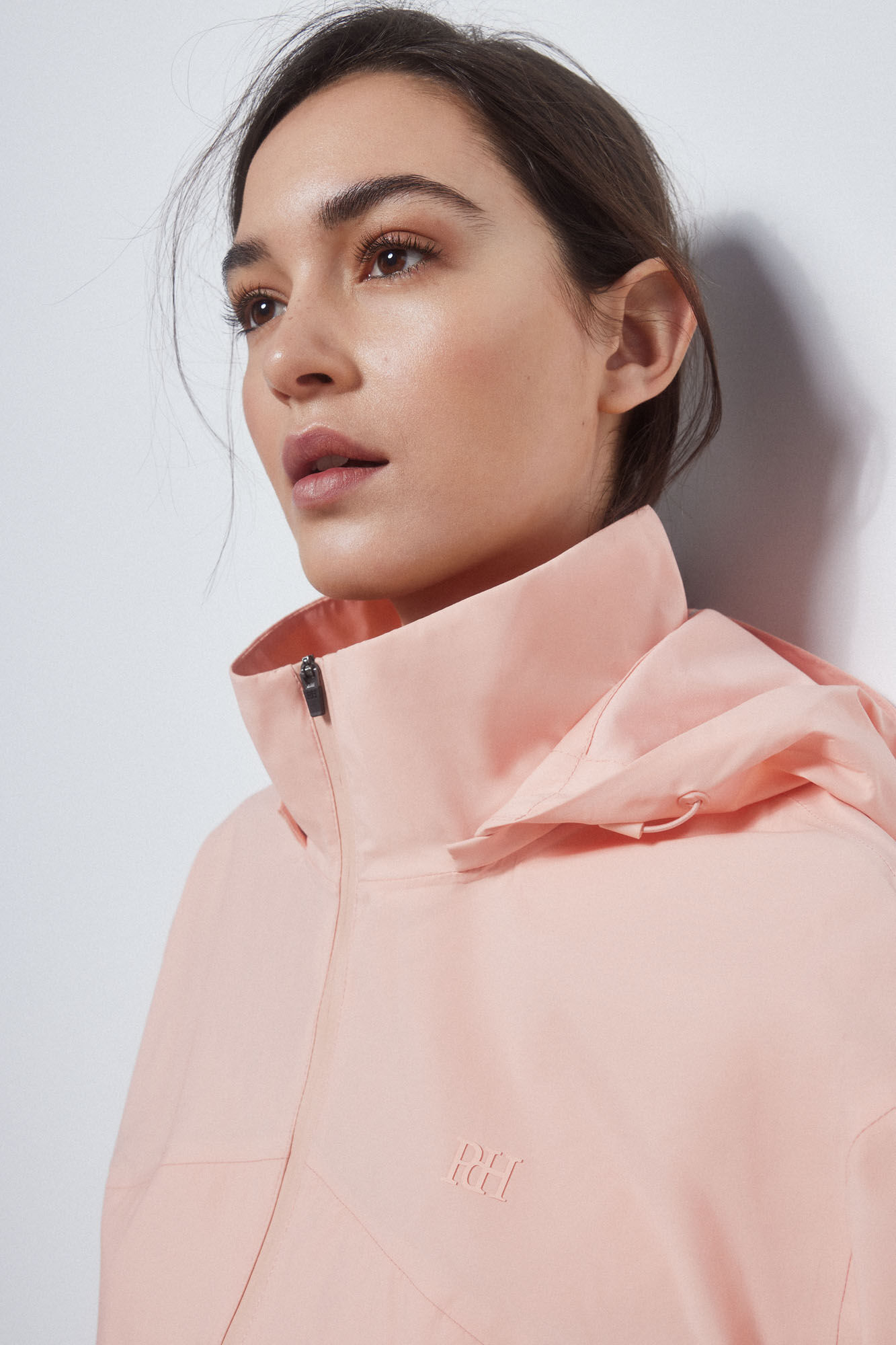 Pedro del Hierro GOLF hooded windbreaker Pink