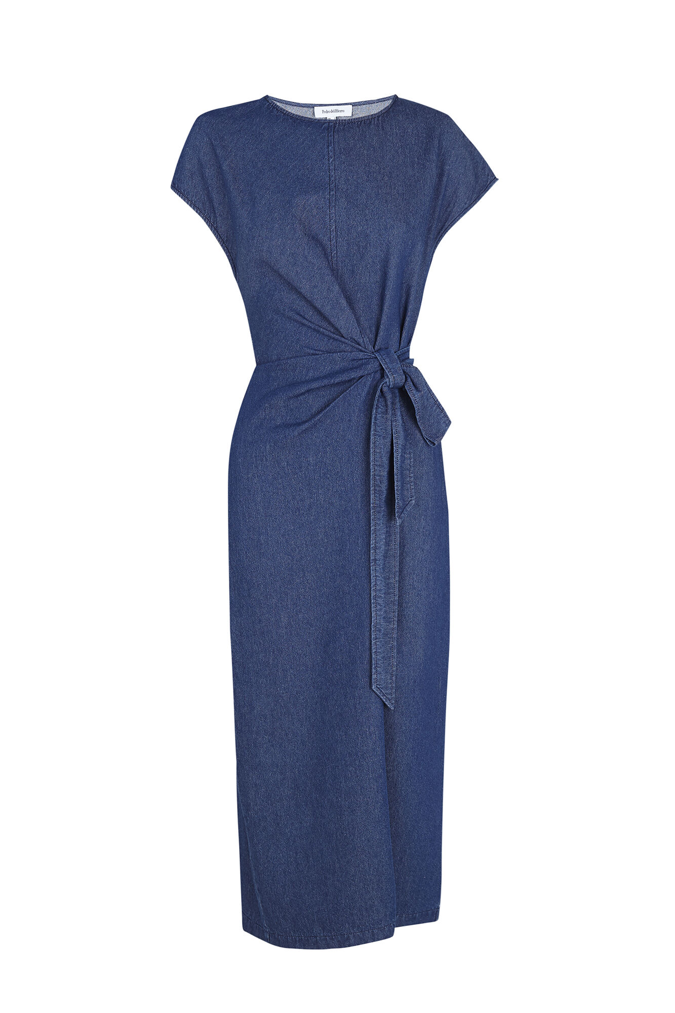 Pedro del Hierro Denim knot dress Blue