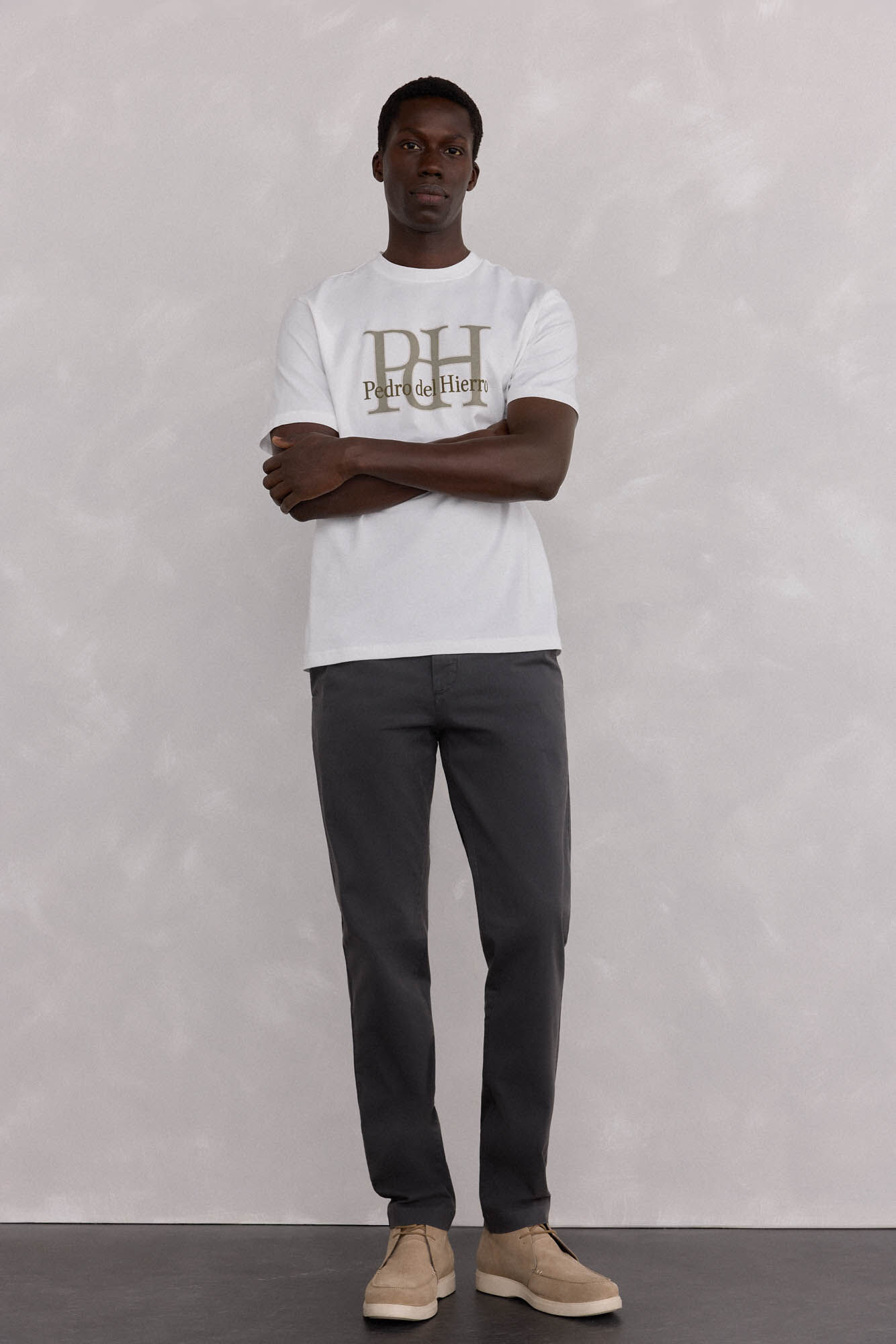 Pedro del Hierro T-shirt logo White