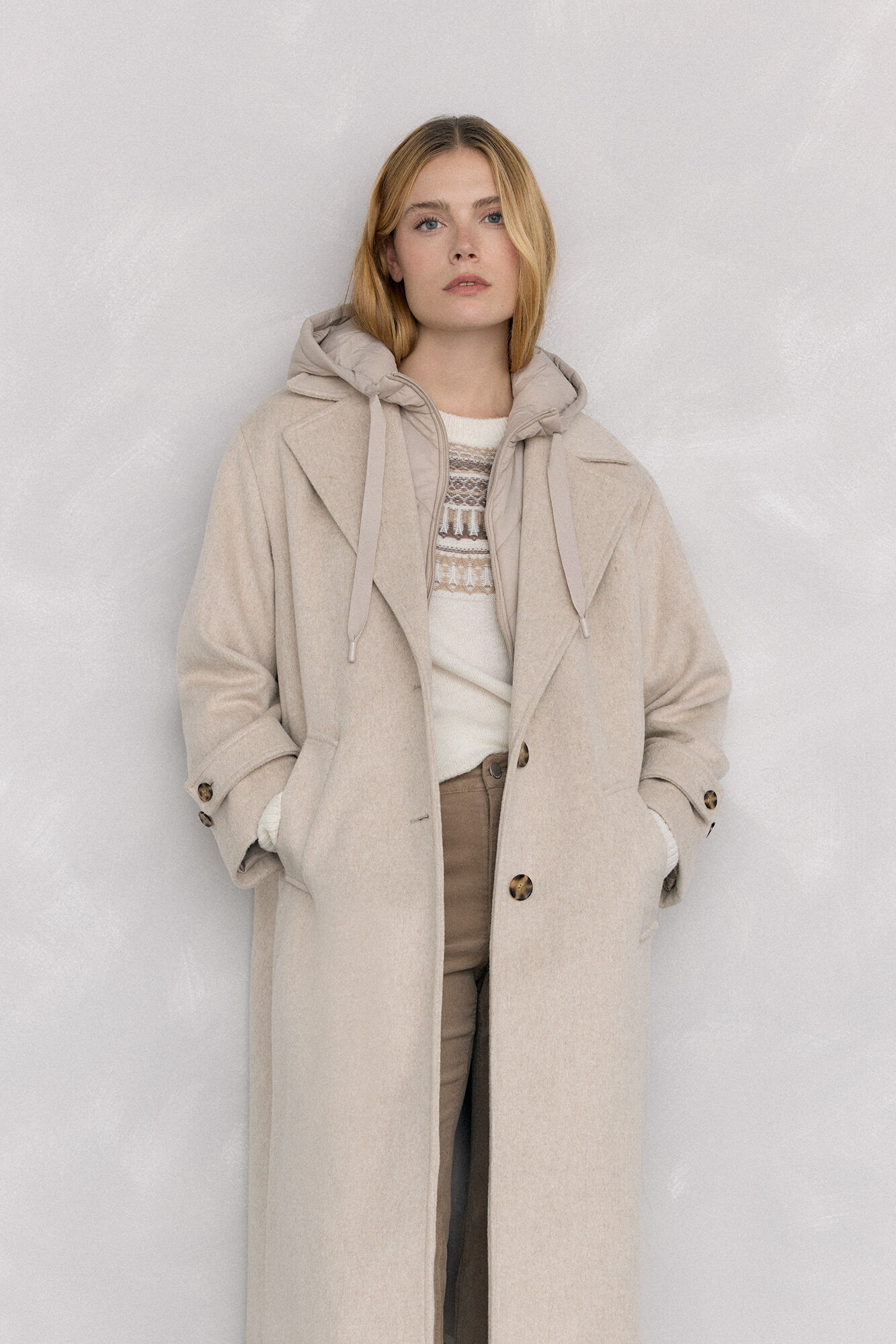Pedro del Hierro Coat and inner gilet