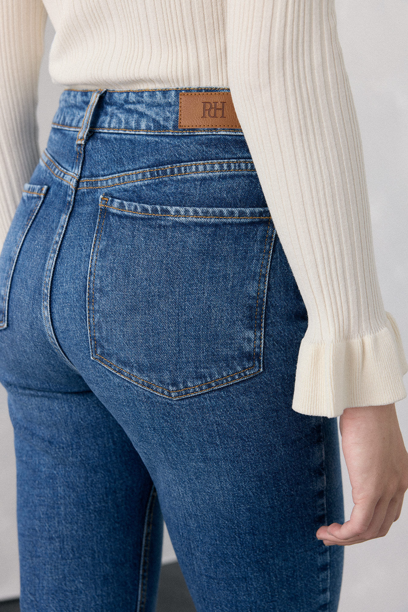 Pedro del Hierro Jeans retos b&aacute;sicos Azul