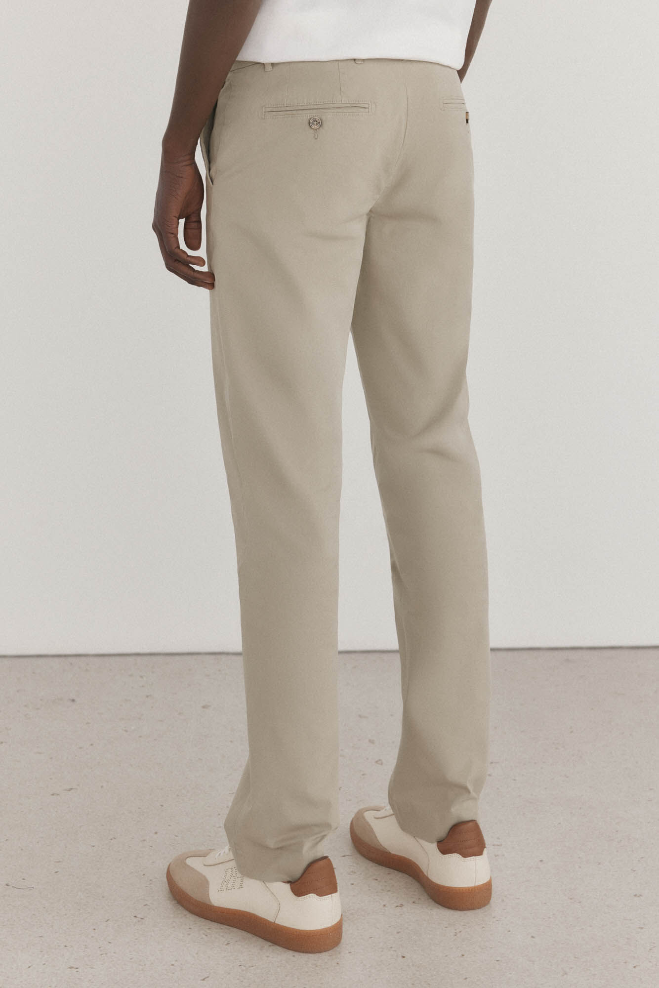 Pedro del Hierro Premium chinos trousers, regular fit Green