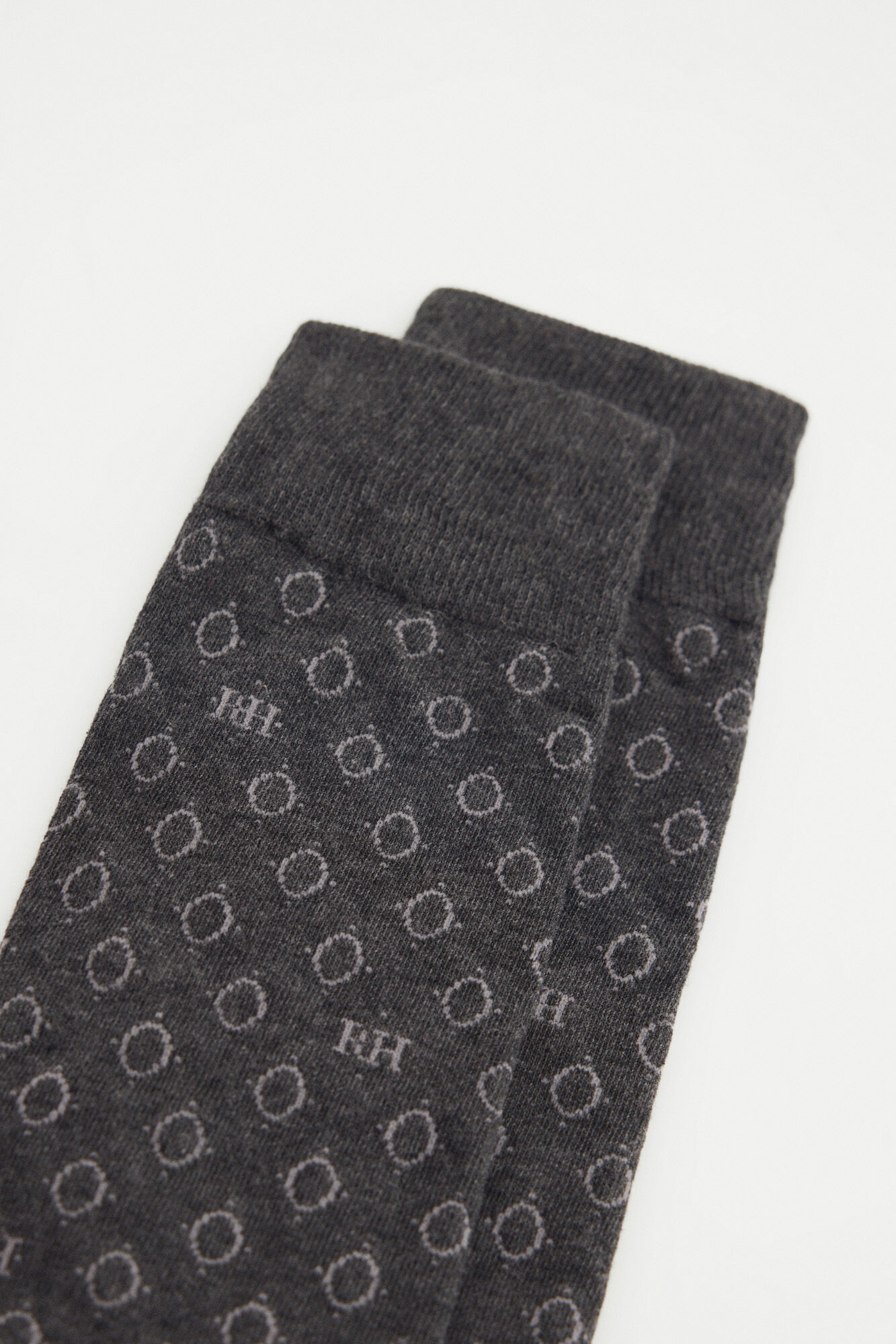 Pedro del Hierro Logo sport sock Grey