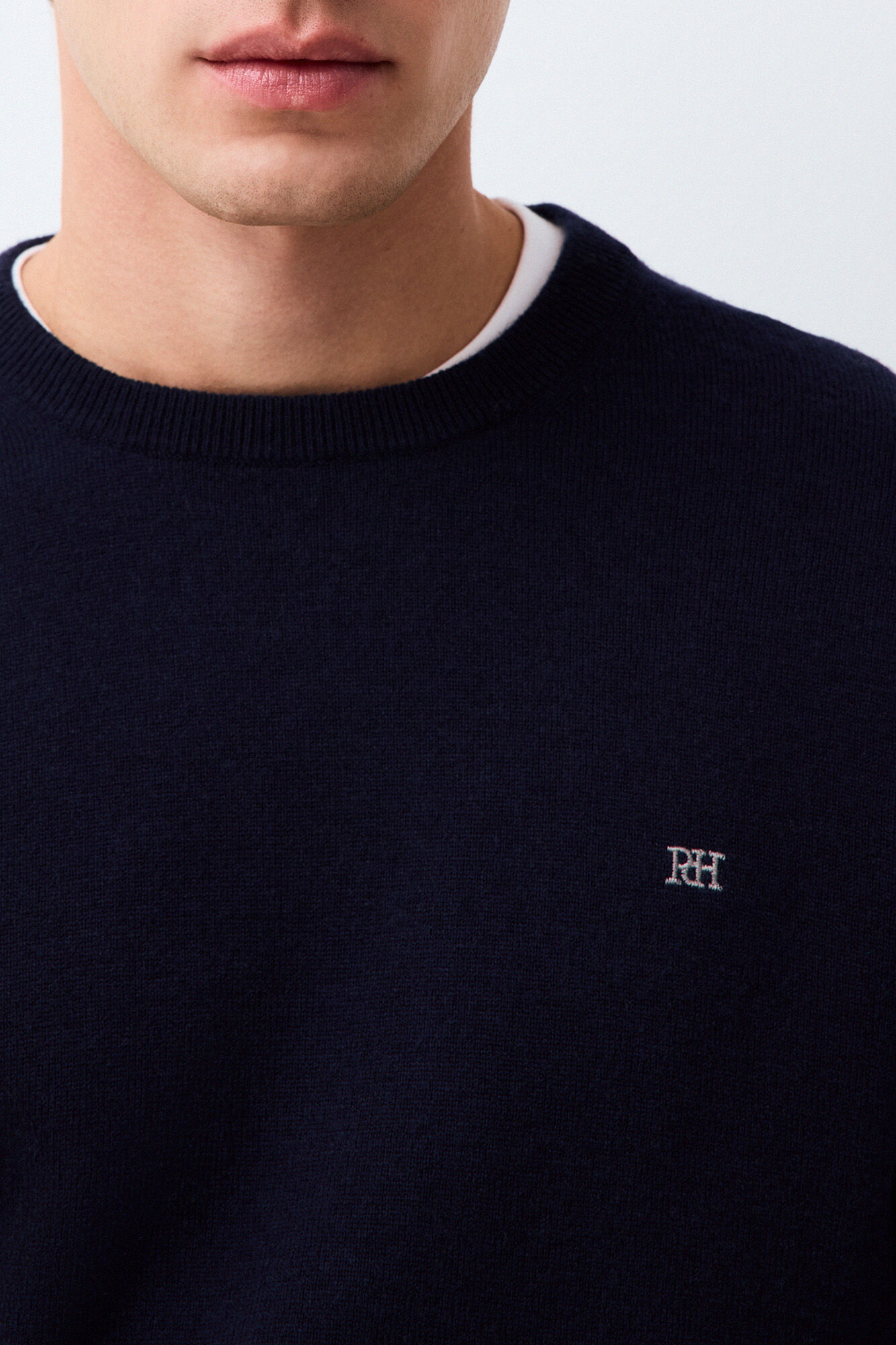Pedro del Hierro Jersey premium lana merino cashmere