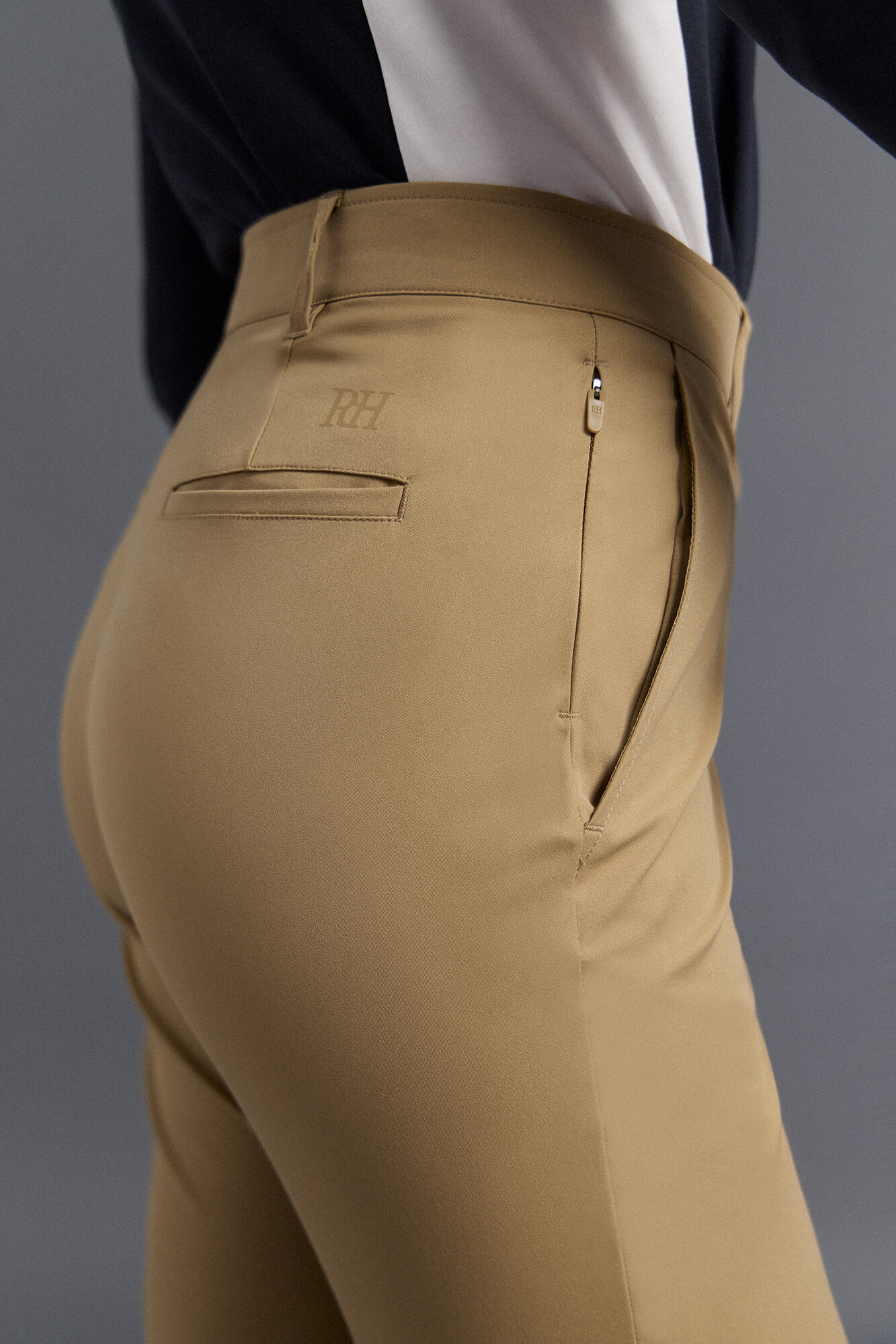 Pedro del Hierro Technical golf chinos pants Brown