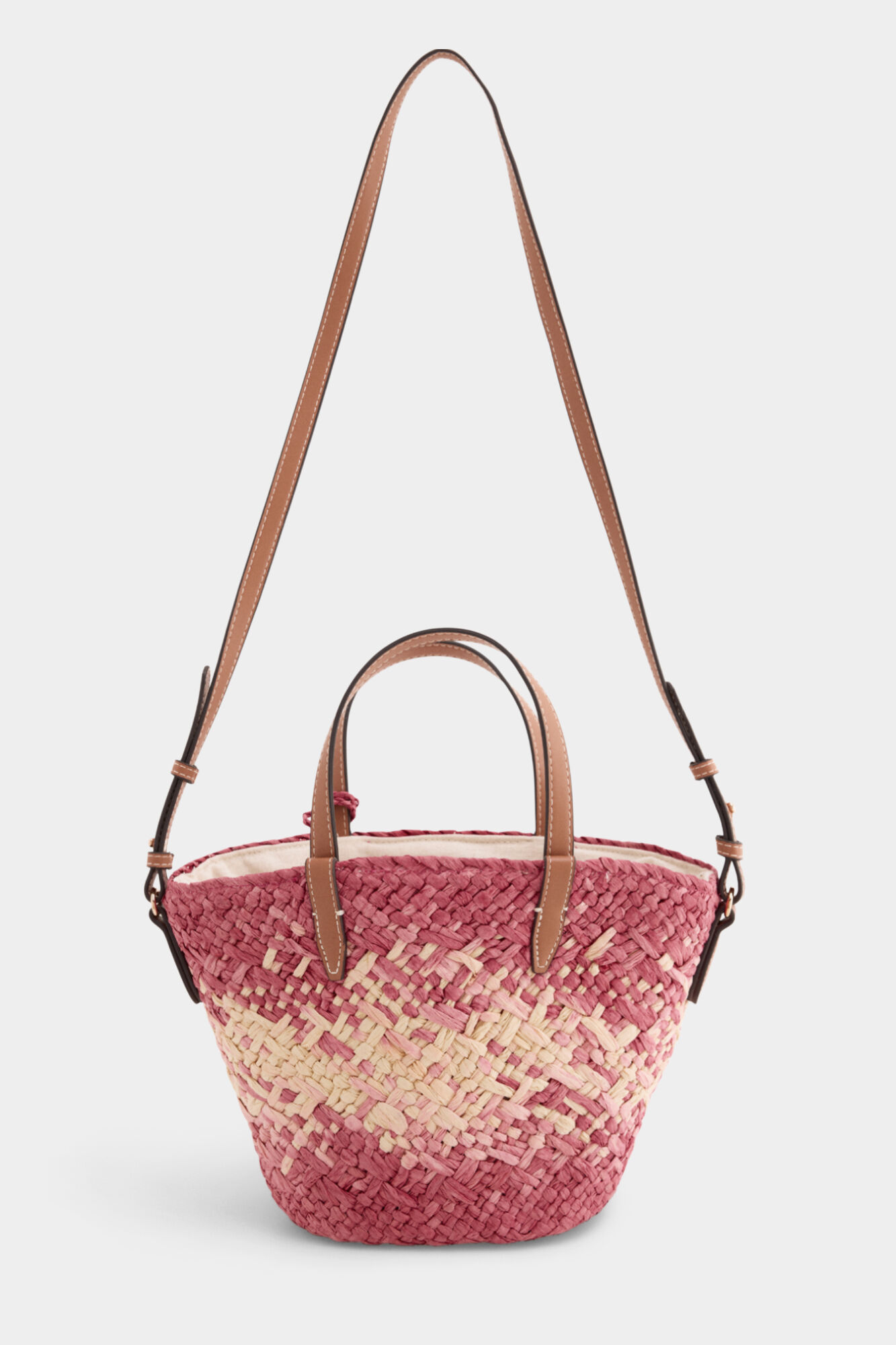 Pedro del Hierro Basket bag Pink