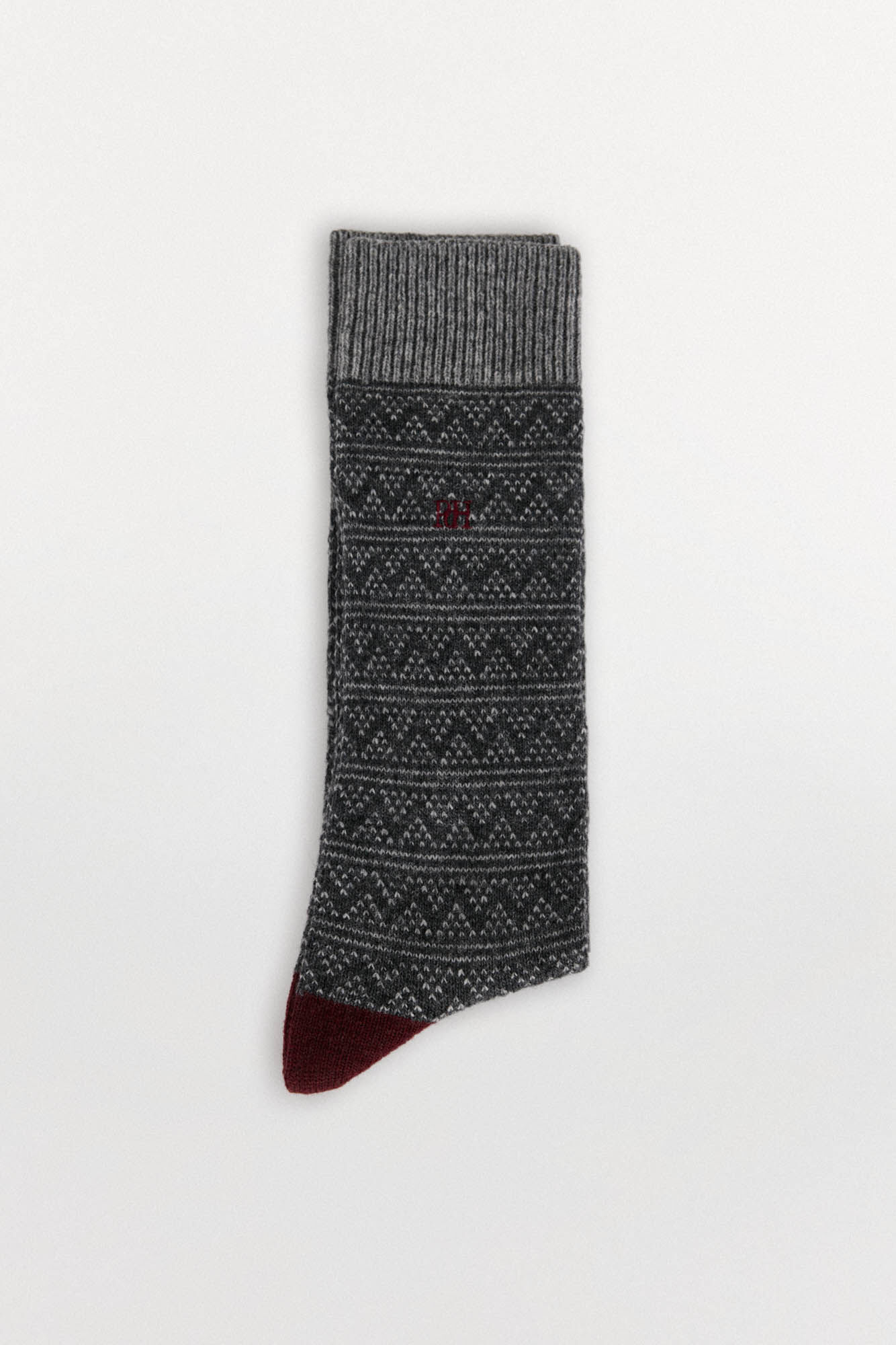 Pedro del Hierro wool socks with Greek motifs