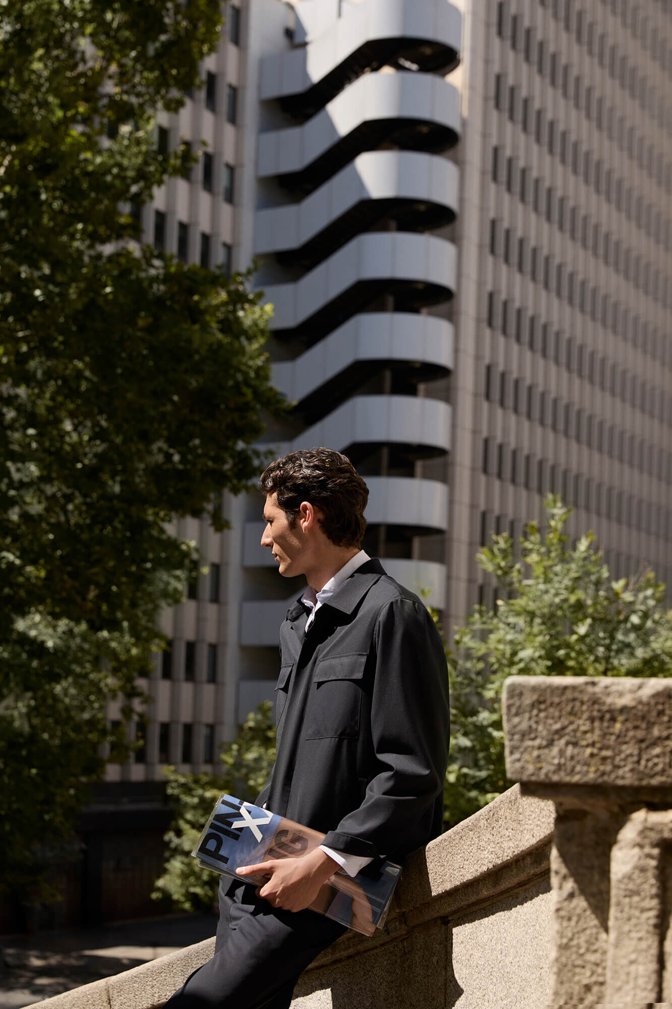 Pedro del Hierro 4-pocket jacket with views