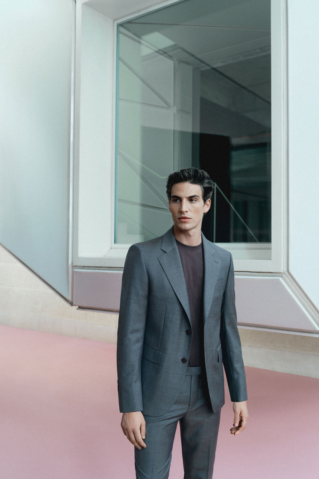 Pedro del Hierro Blazer de fato coordenado tailored b&aacute;sico