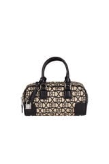 Pedro del Hierro Logo bowling bag Beige