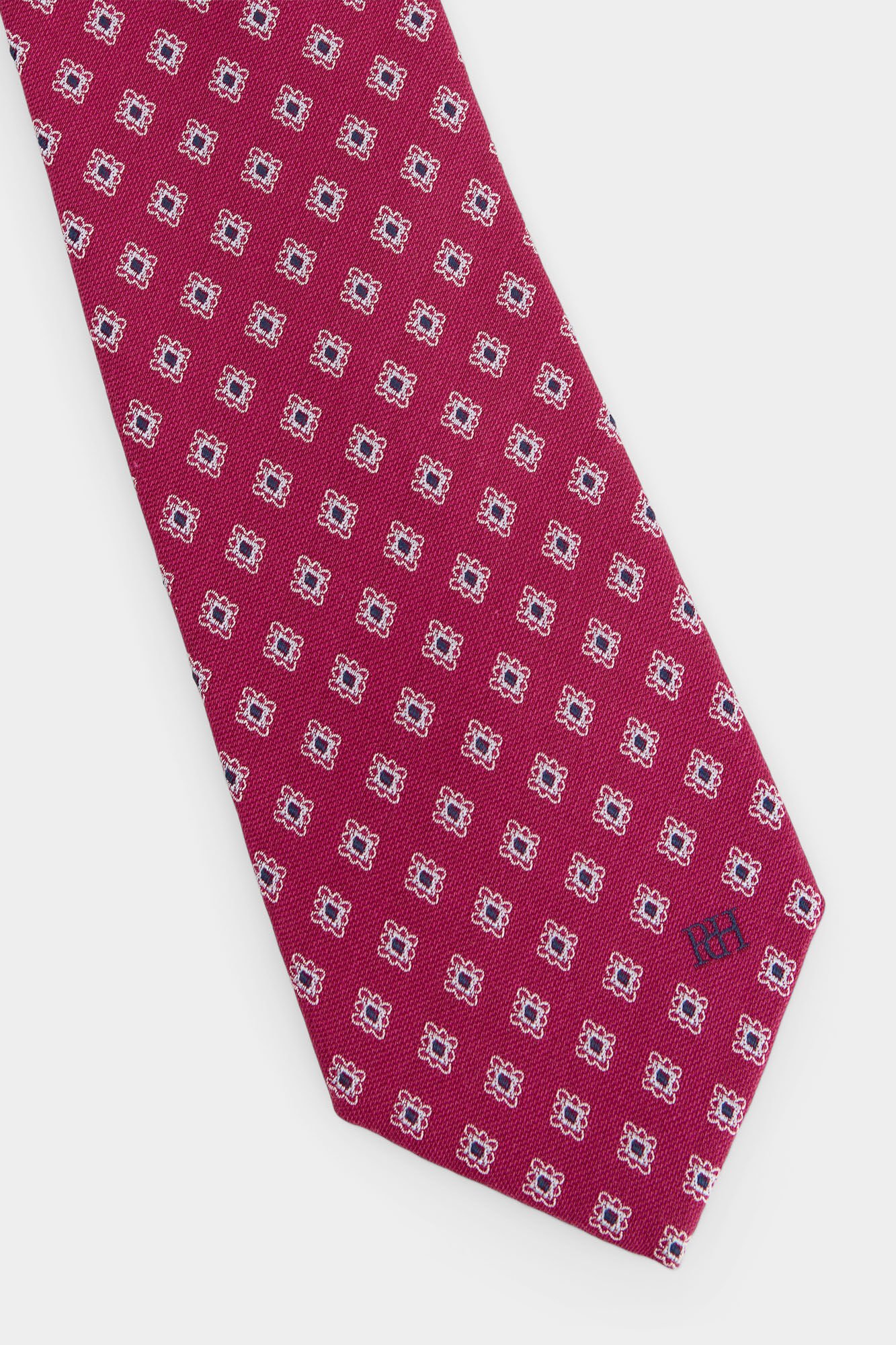 Pedro del Hierro Natural silk tie