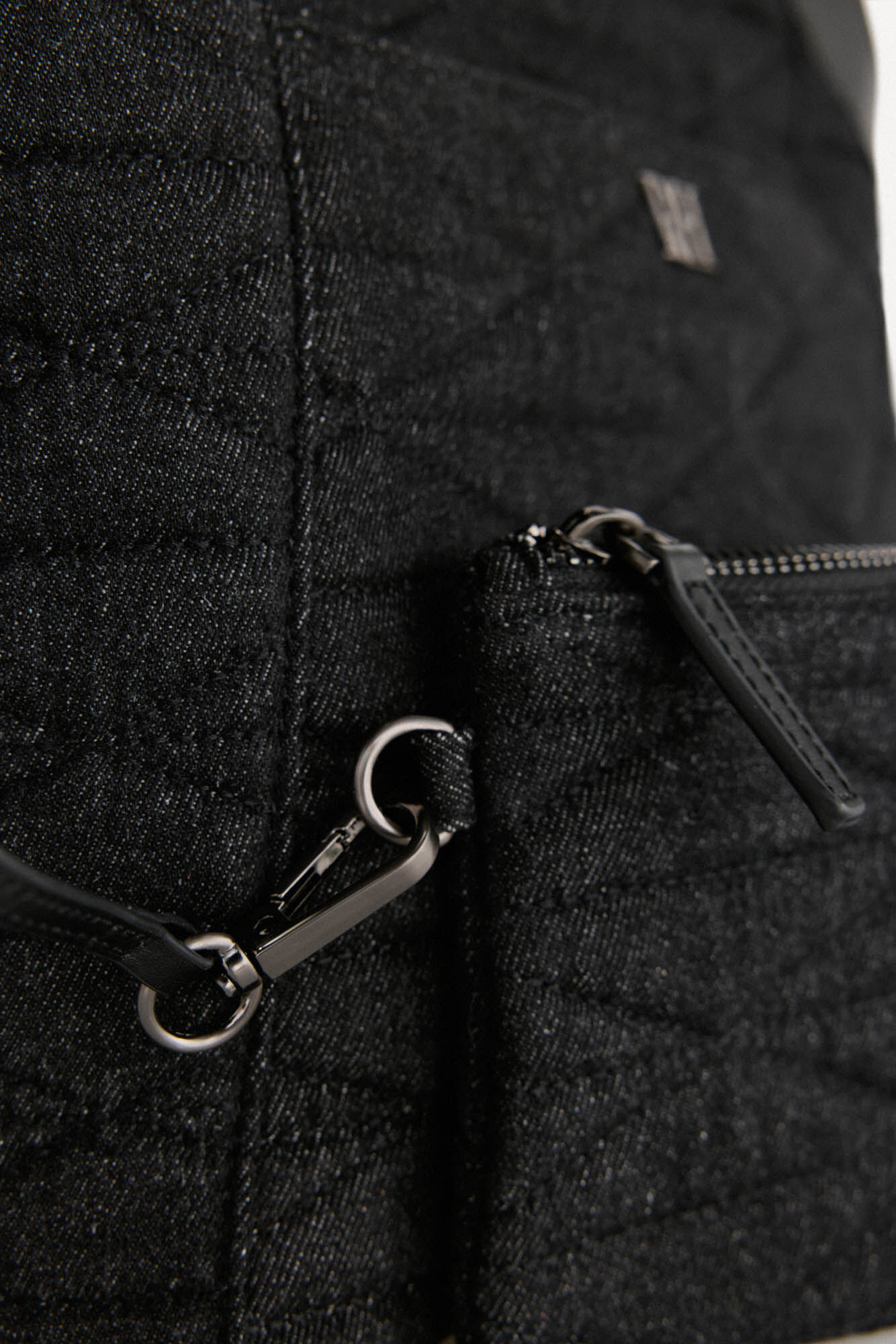 Pedro del Hierro Bolsa de compras acolchoada Cizento