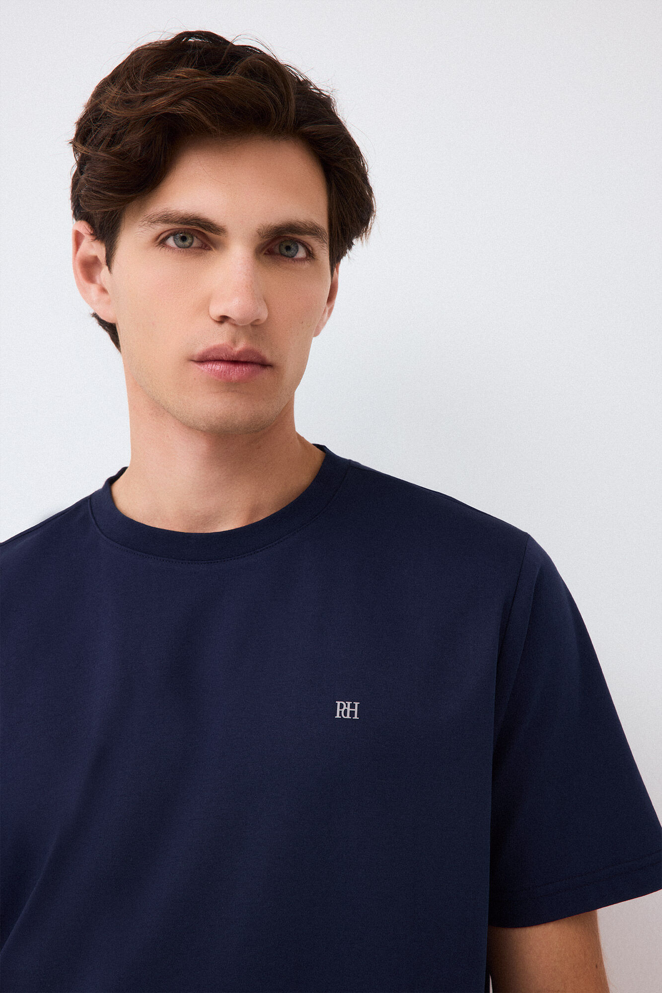 Pedro del Hierro Plain mercerized T-shirt
