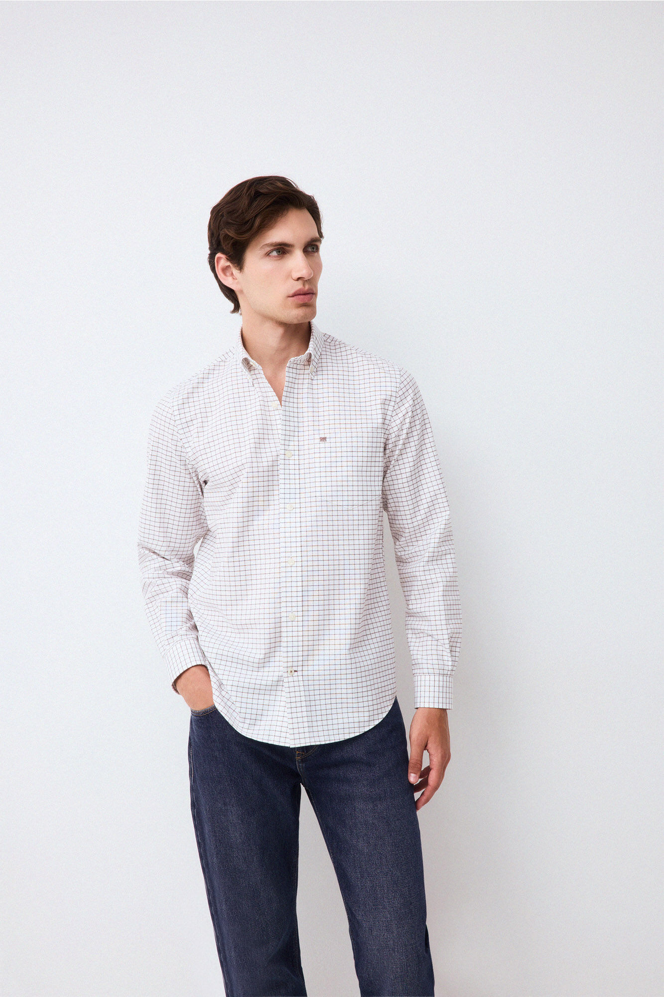 Pedro del Hierro Plaid shirt