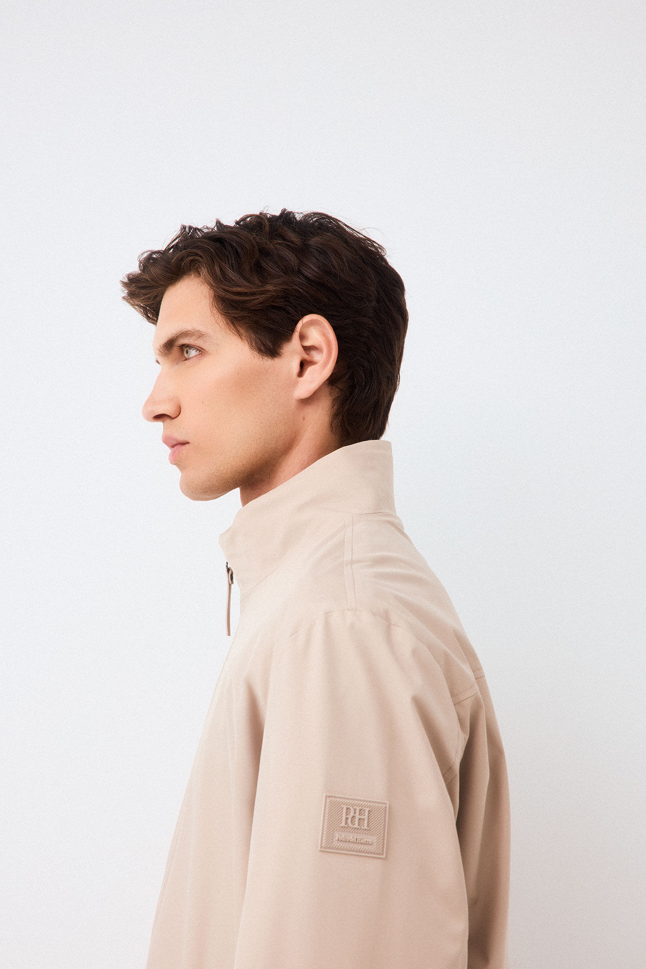 Pedro del Hierro Blus&atilde;o t&eacute;cnico leve Beige
