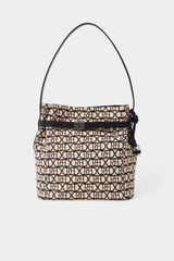 Pedro del Hierro Logo handbag Beige