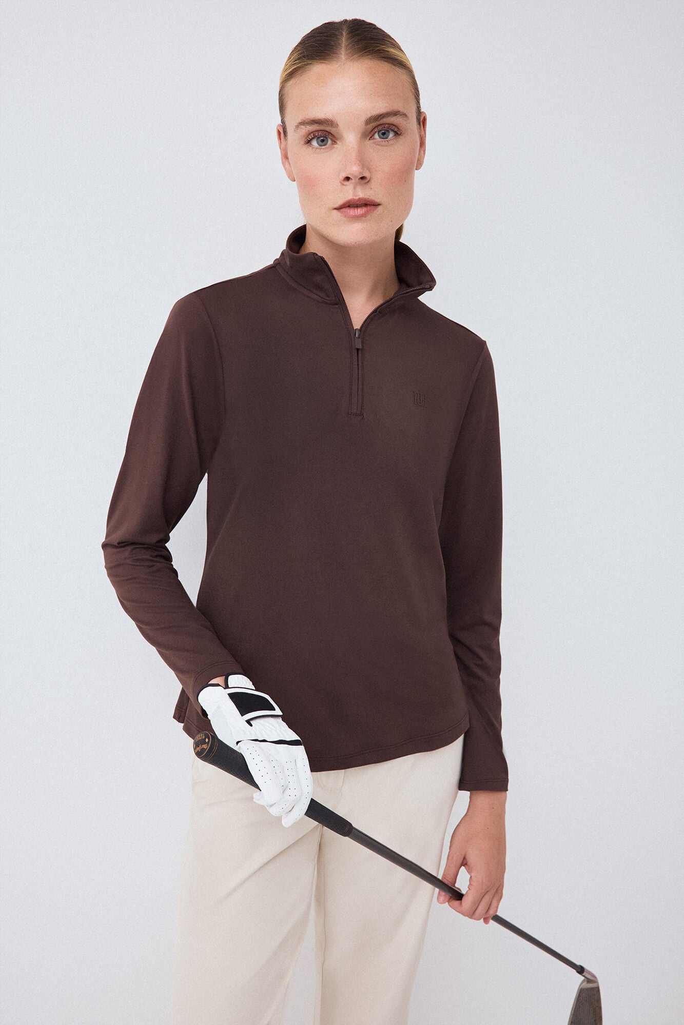 Pedro del Hierro Lightweight sweatshirt Brown