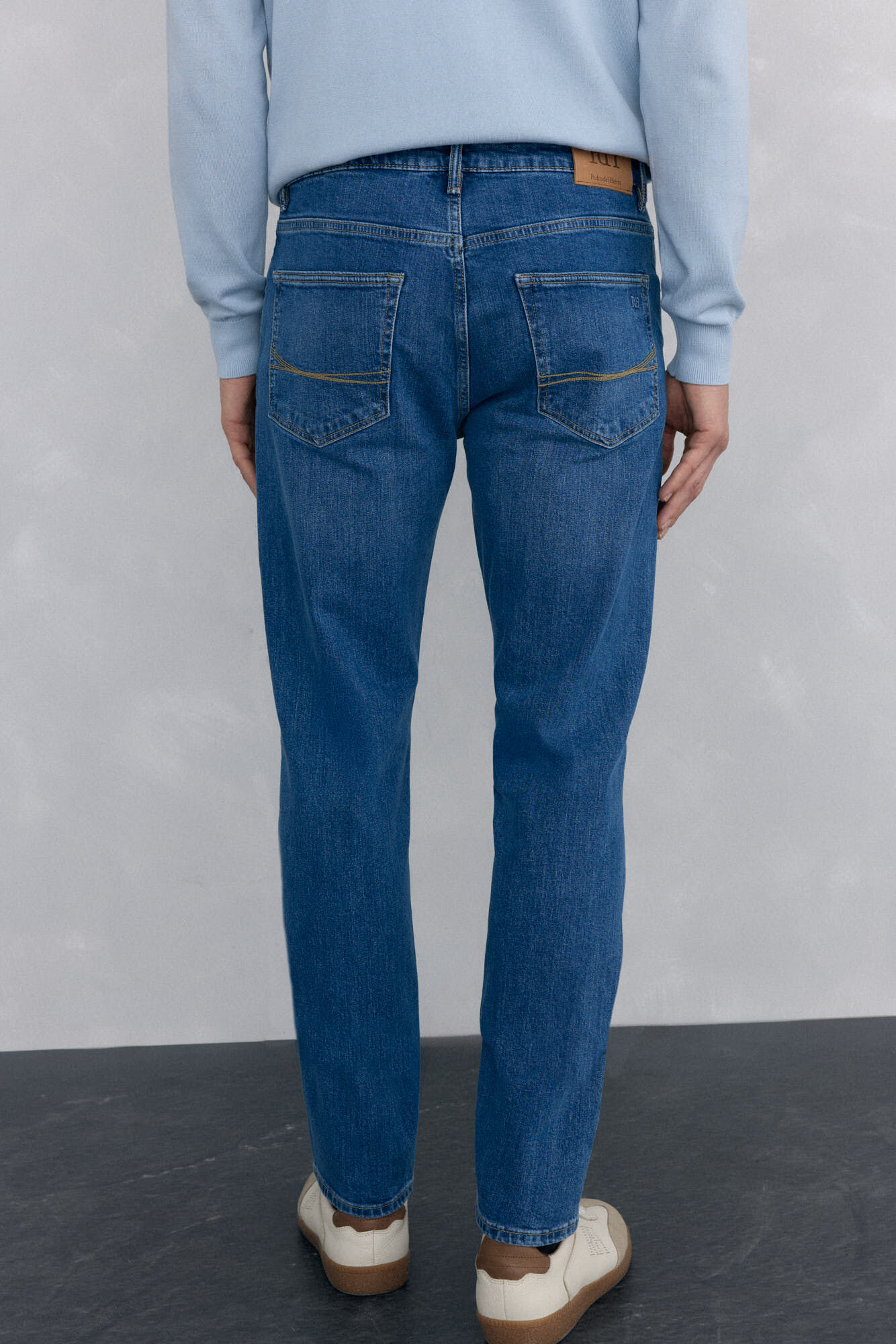 Pedro del Hierro Pantal&oacute;n vaquero slim fit Azul