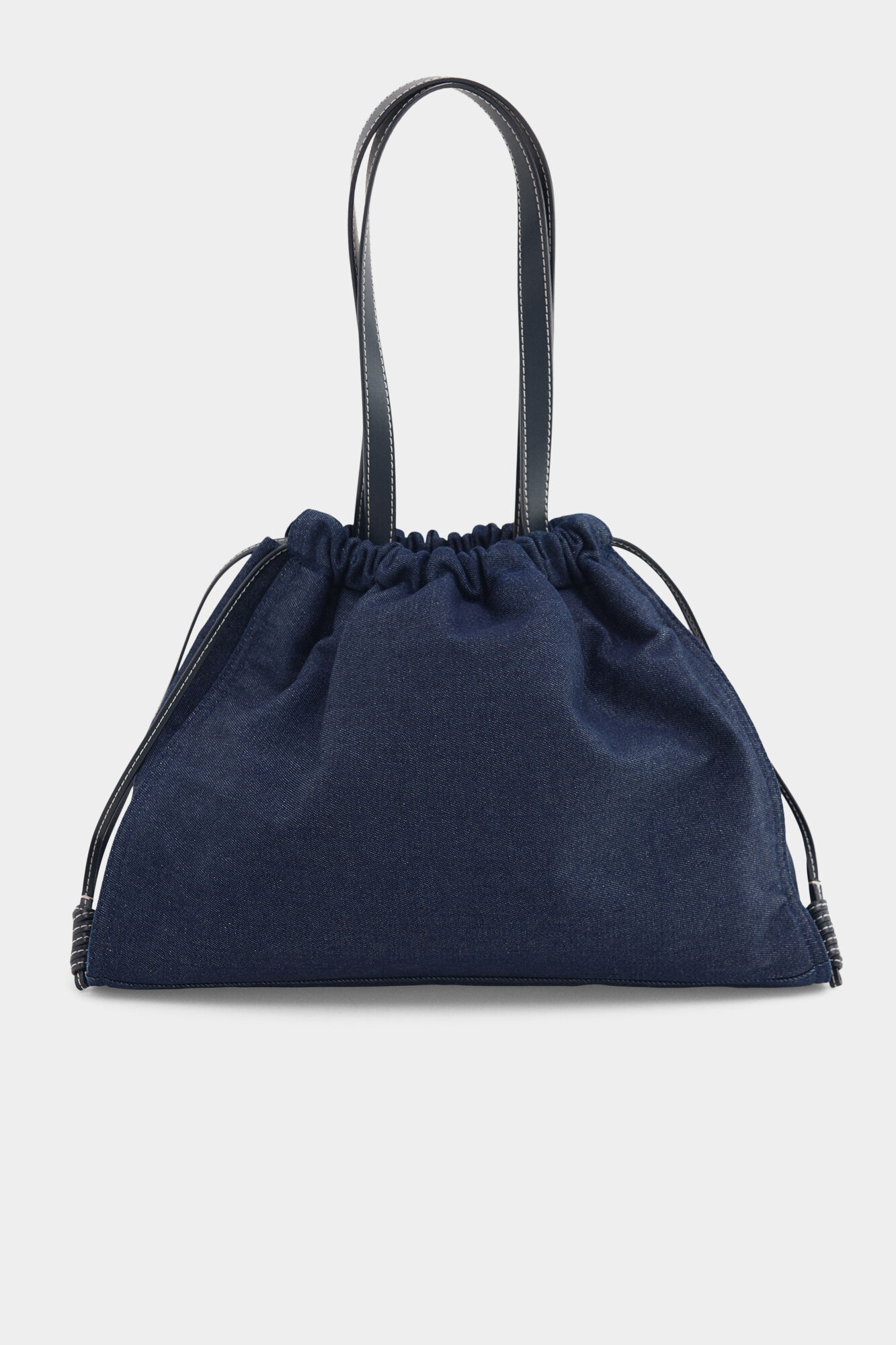 Pedro del Hierro Denim shopper bag Blue