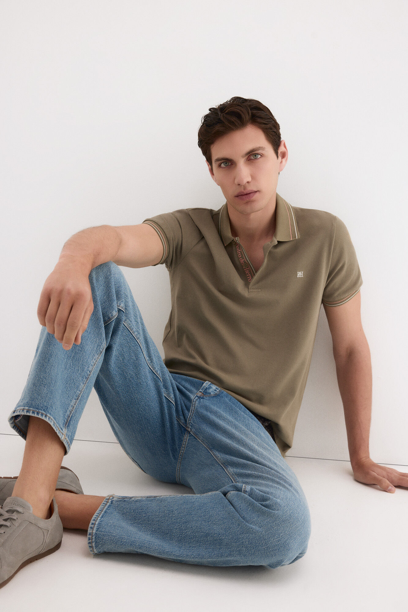 Pedro del Hierro Polo de jacquard