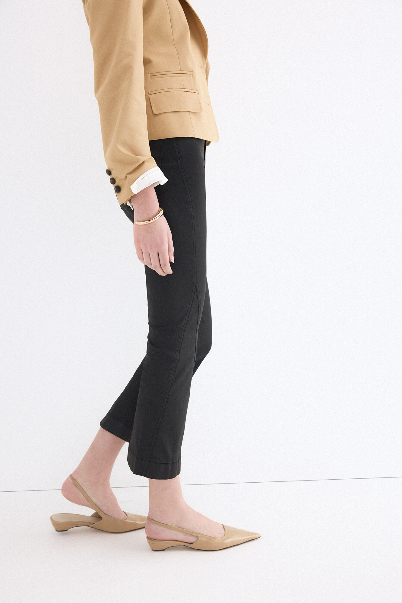 Pedro del Hierro Flare cropped jeans