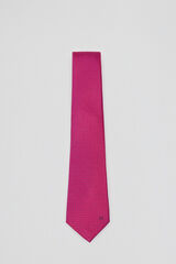 Pedro del Hierro Natural silk tie Purple